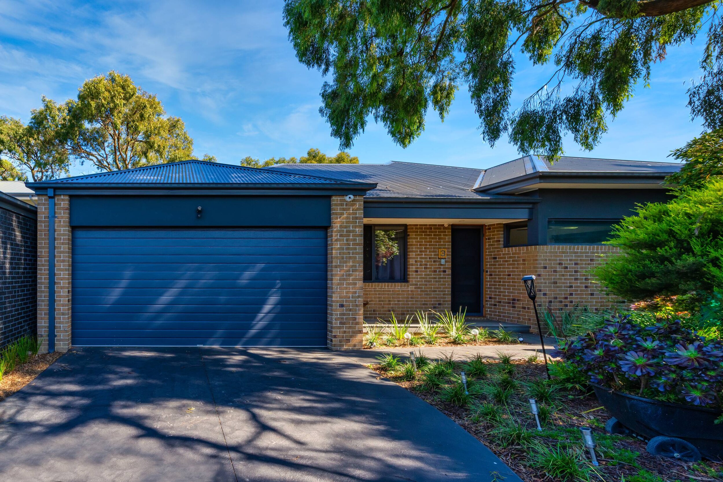 Slimline (Deep Ocean) Sectional Garage Door