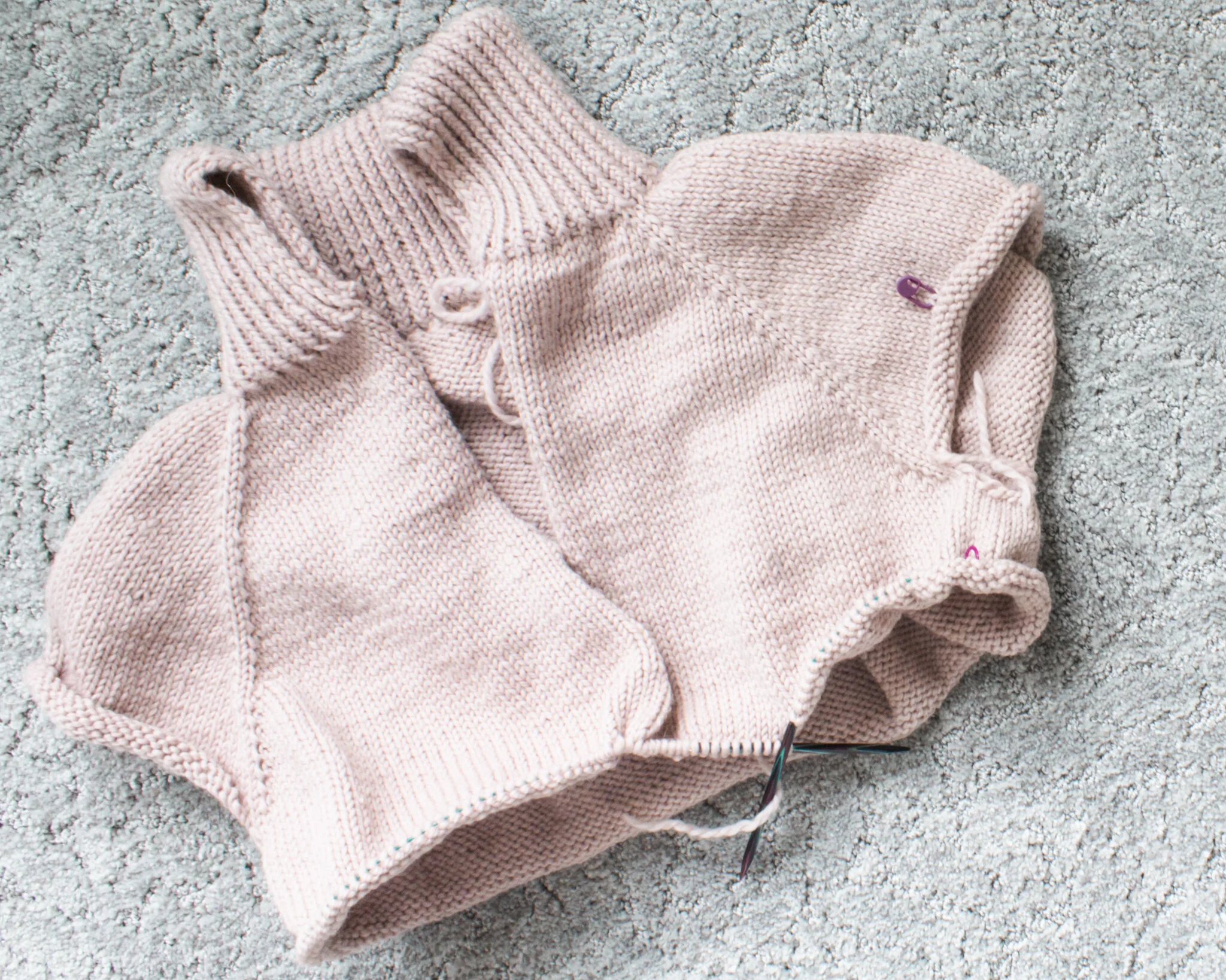 petite knit zipper sweater