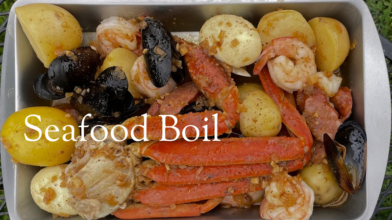 Seafood Boil at Windy Corner