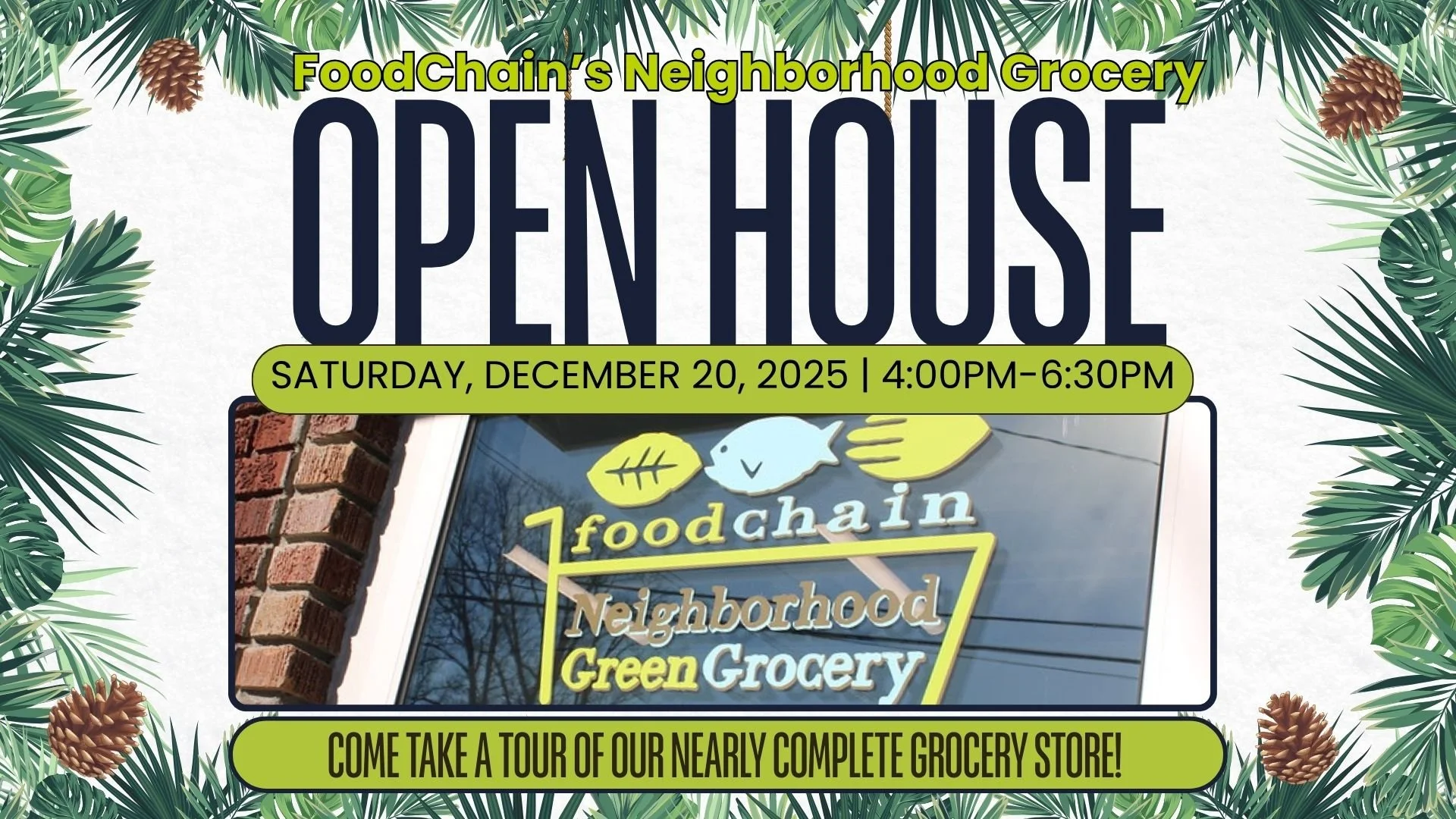 Open House at FoodChain  Grocery