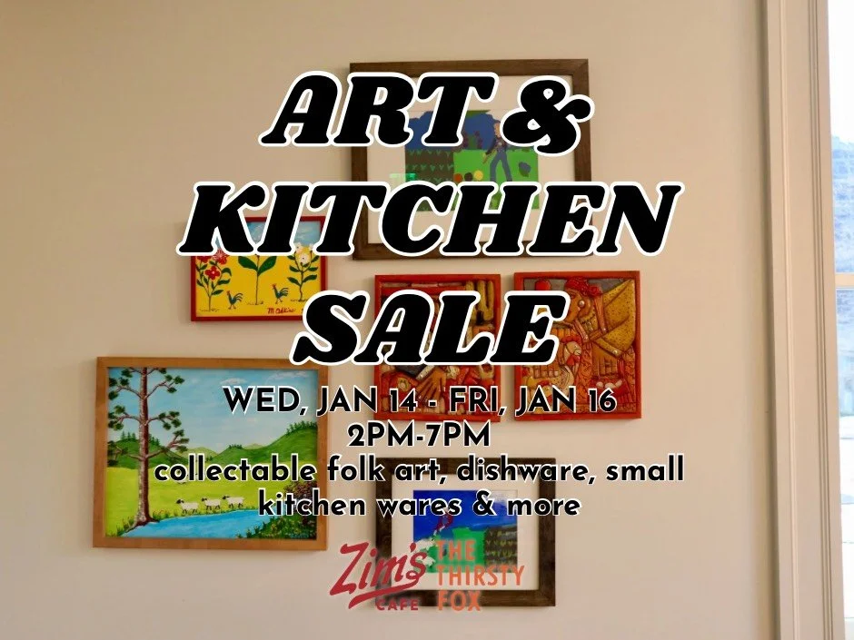 Zim’s Art &amp; Kitchen Sale 