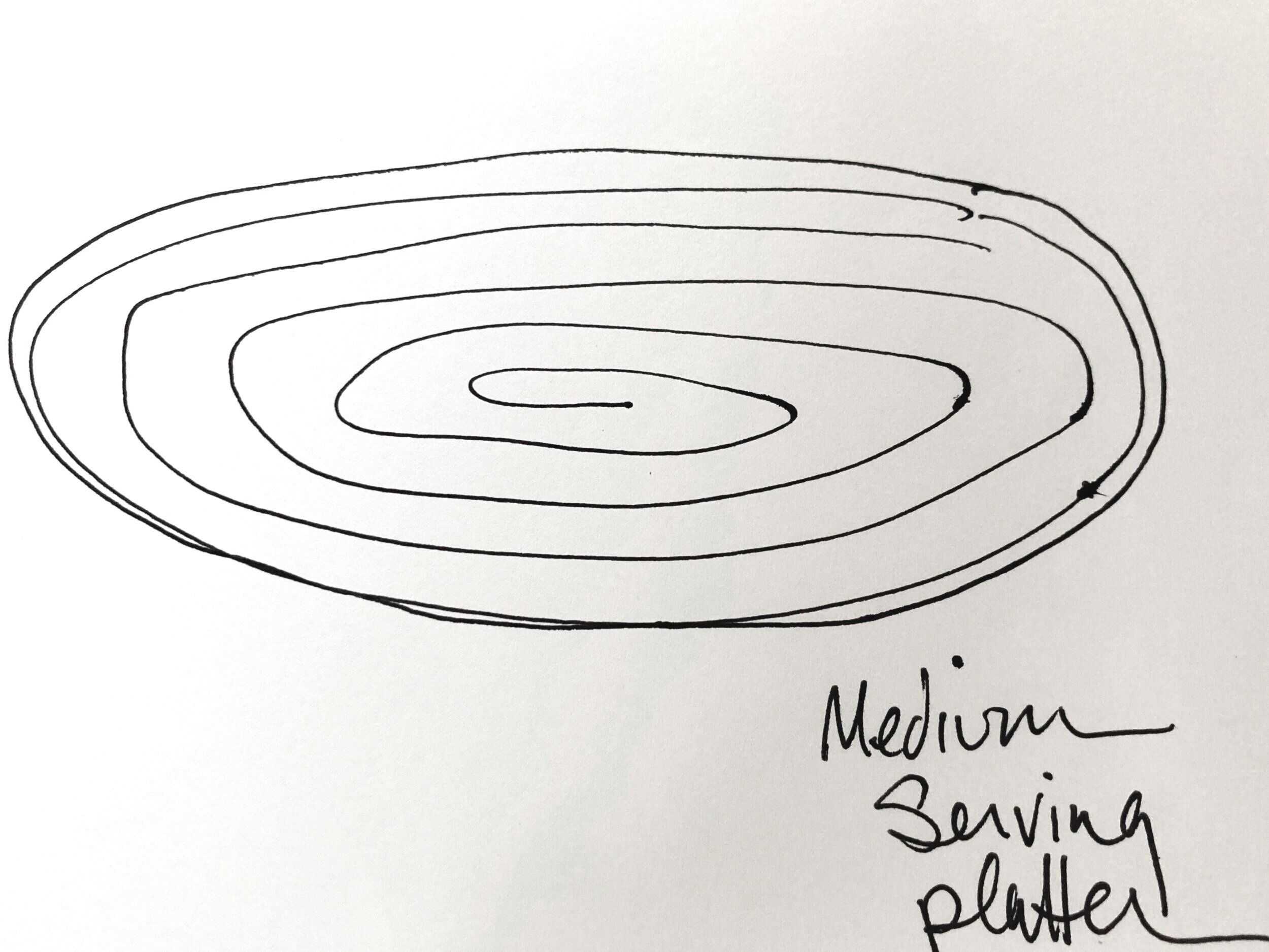Medium Serving Platter