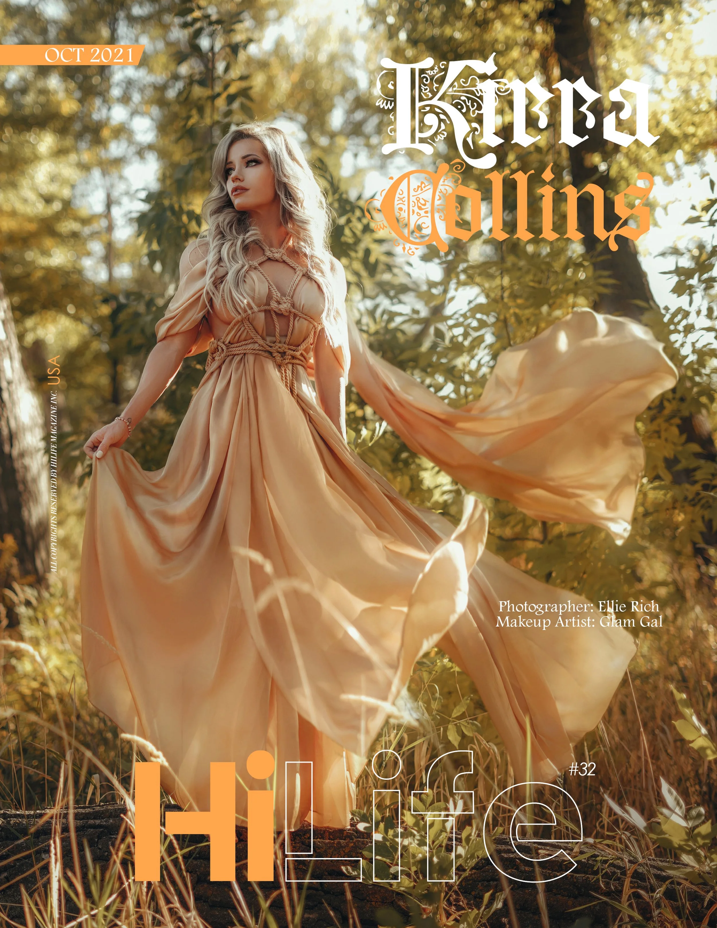 Denver Wedding Photographer Published in a Magazine