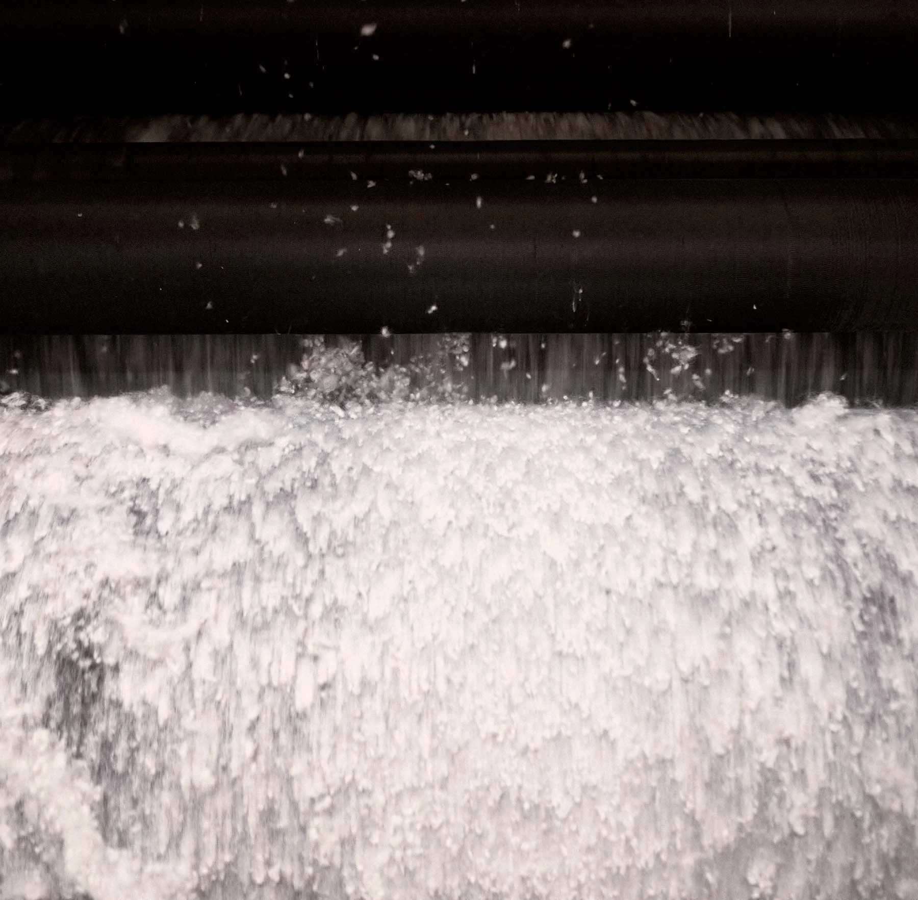 Wisefill™ being made in the processing machine at Wisewool™.
