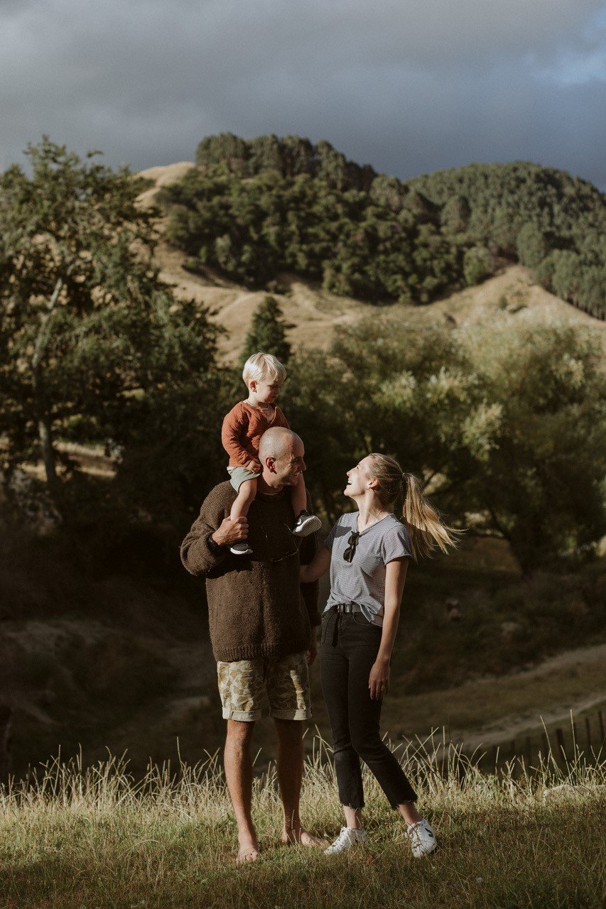 The McIldowie family who manage Totangi Station, one of the Gisborne sheep stations supplying wool to Wisewool™.