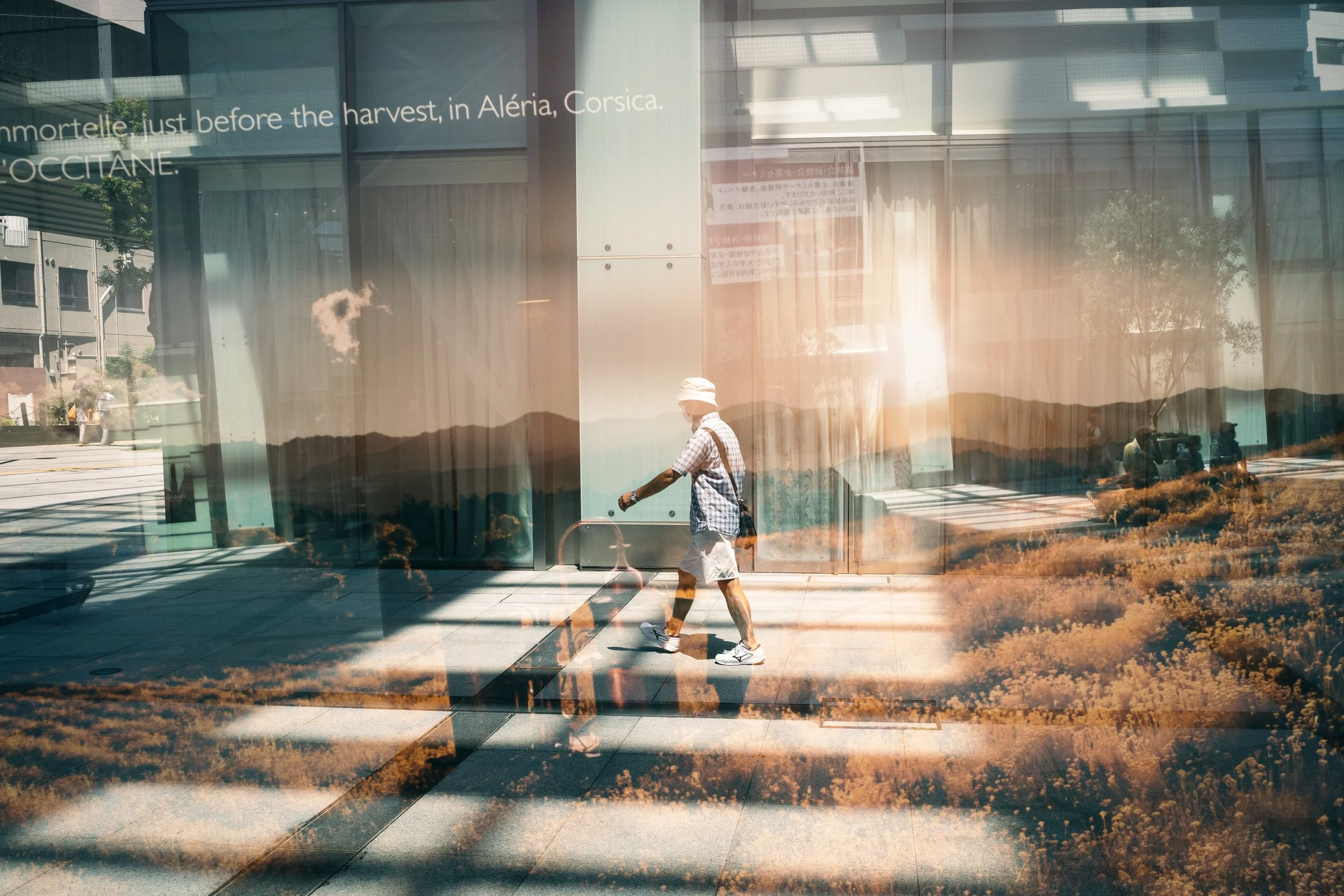 Double exposure.