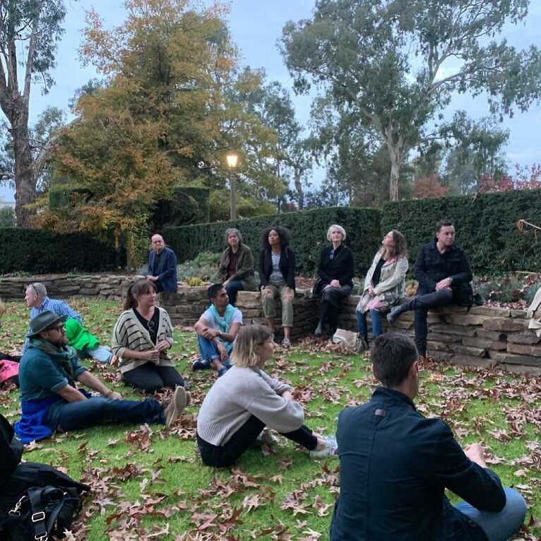 The first residential of the Australia Council Arts Leaders program ended yesterday. #Wiradjuri. Honoured and exhausted. Grateful to get to know these smart generous  people who engage with the Australian public in their millions via the arts. Who ad