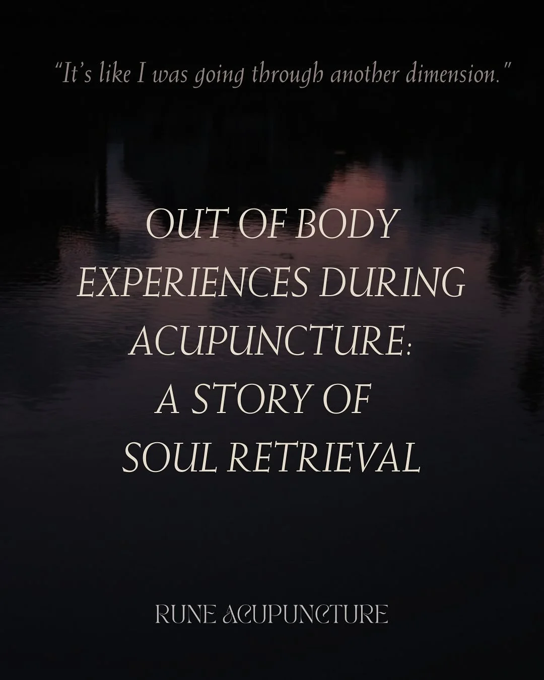 I&rsquo;ve never shared this story, but it&rsquo;s time. Like I said,
Stranger Things happen here 🗝️

Strangely magical.
Strangely awakening. 
Strangely &ldquo;trippy&rdquo; 

All in a good way, I&rsquo;ll explain&hellip;

I share this story as a gl