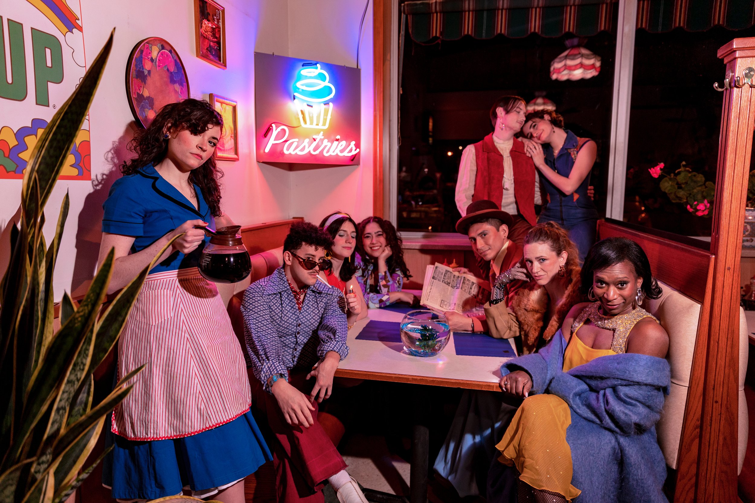 The cast of "After Closing".