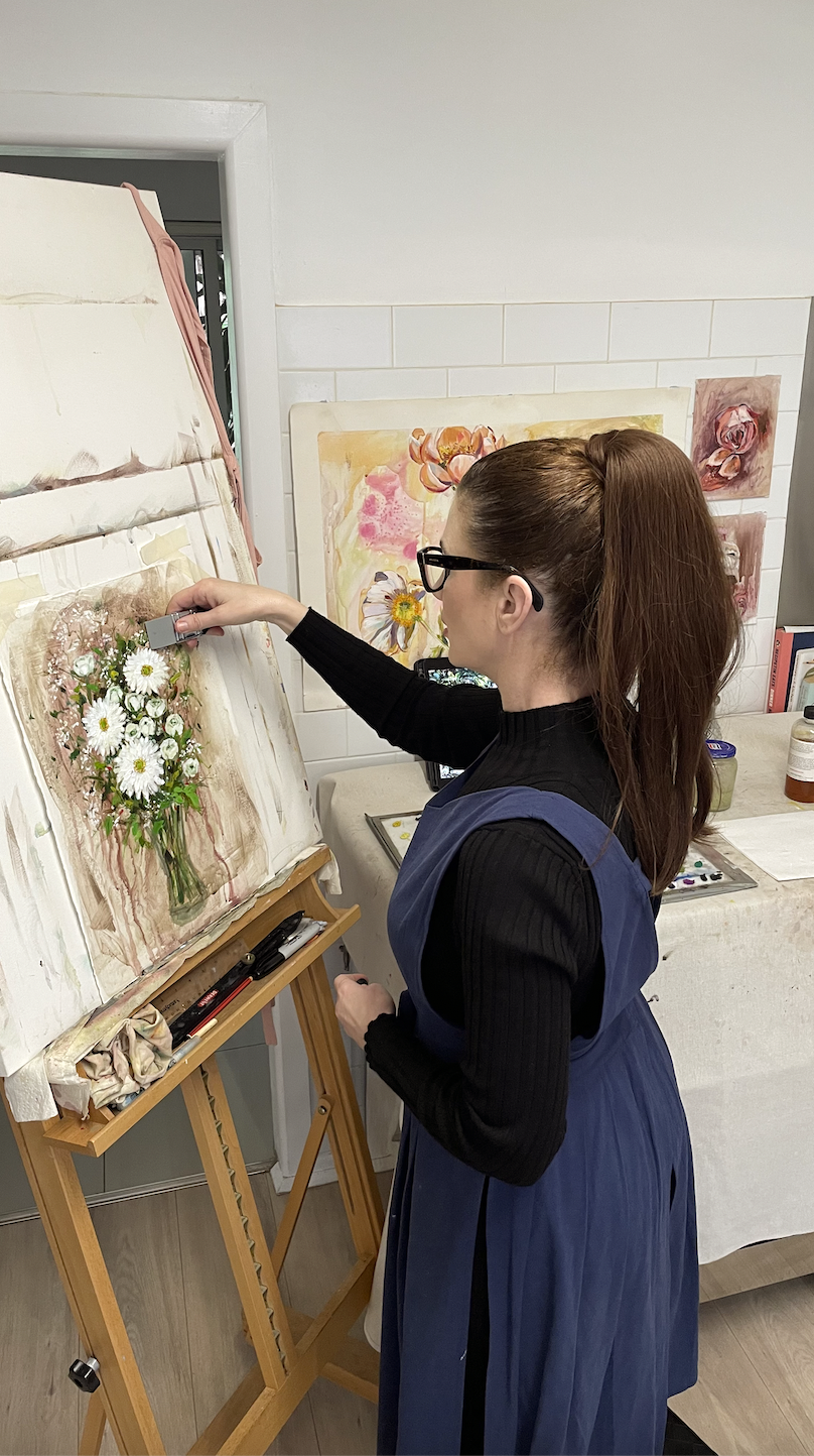 Joanna-Blair-painting-gerberas.png