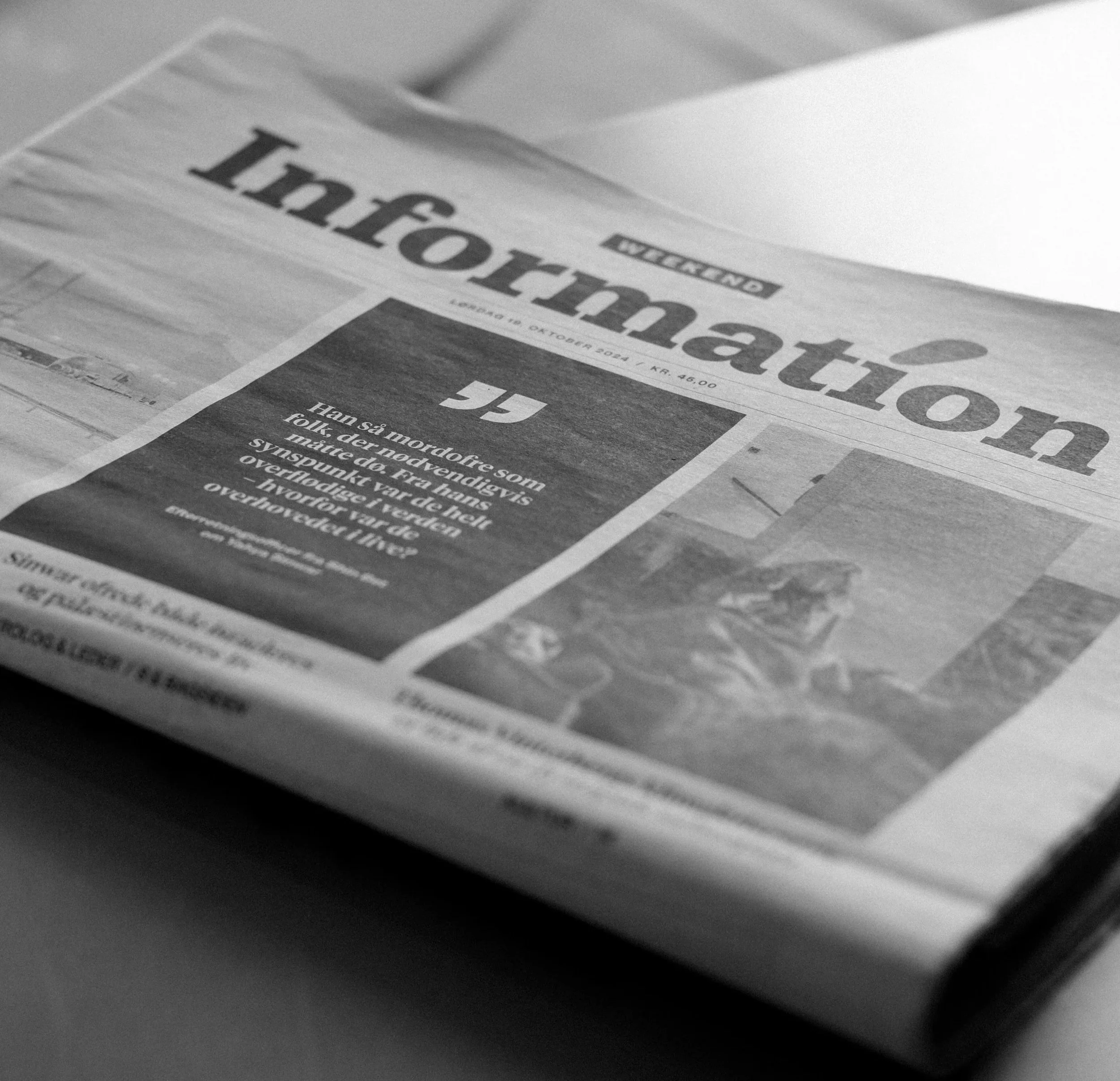 To be part of the solution you have to be informed