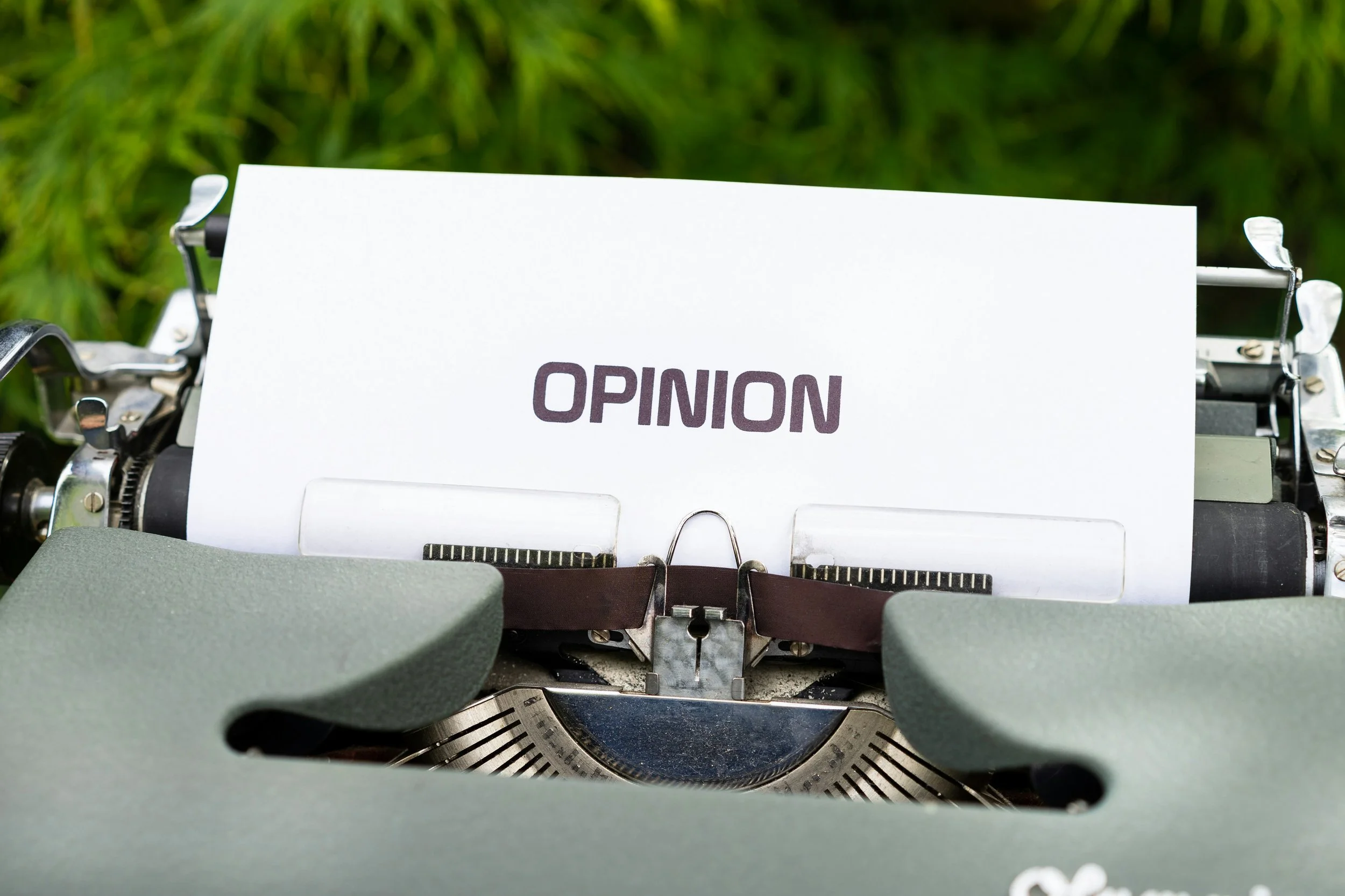 Opinion and journalism are mutually exclusive