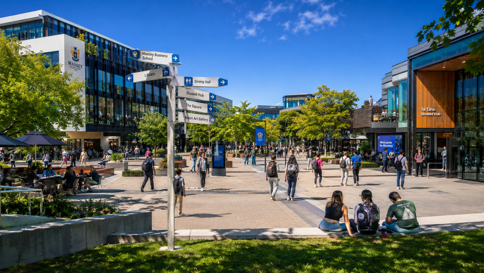 Massey Concourse alive and vibrant in 2048