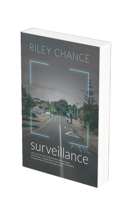 Surveillance book cover mock up