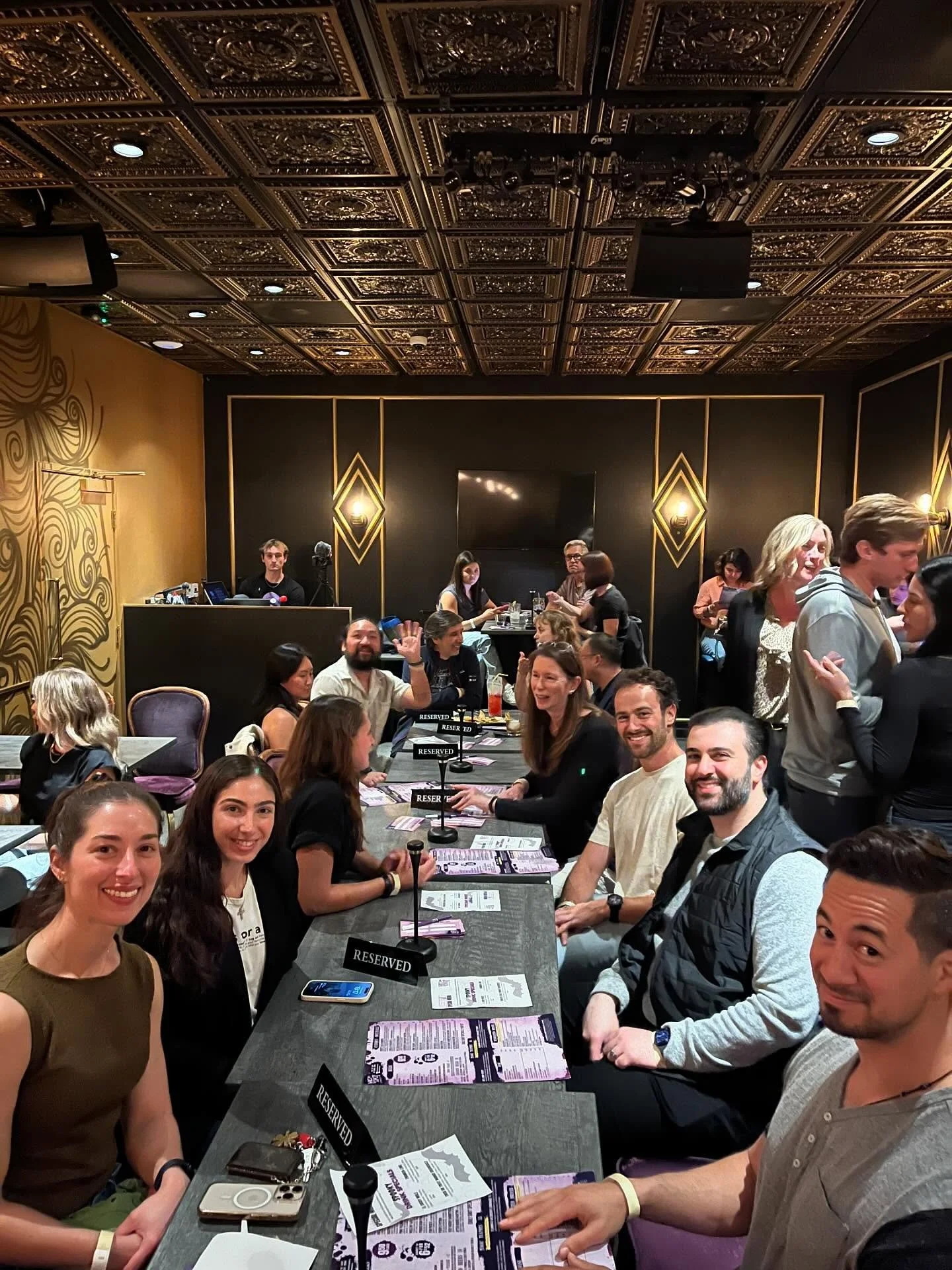 KPSDFMR comedy night feat. our program director Dr Fuchs!! Had some good laughs and a great time!