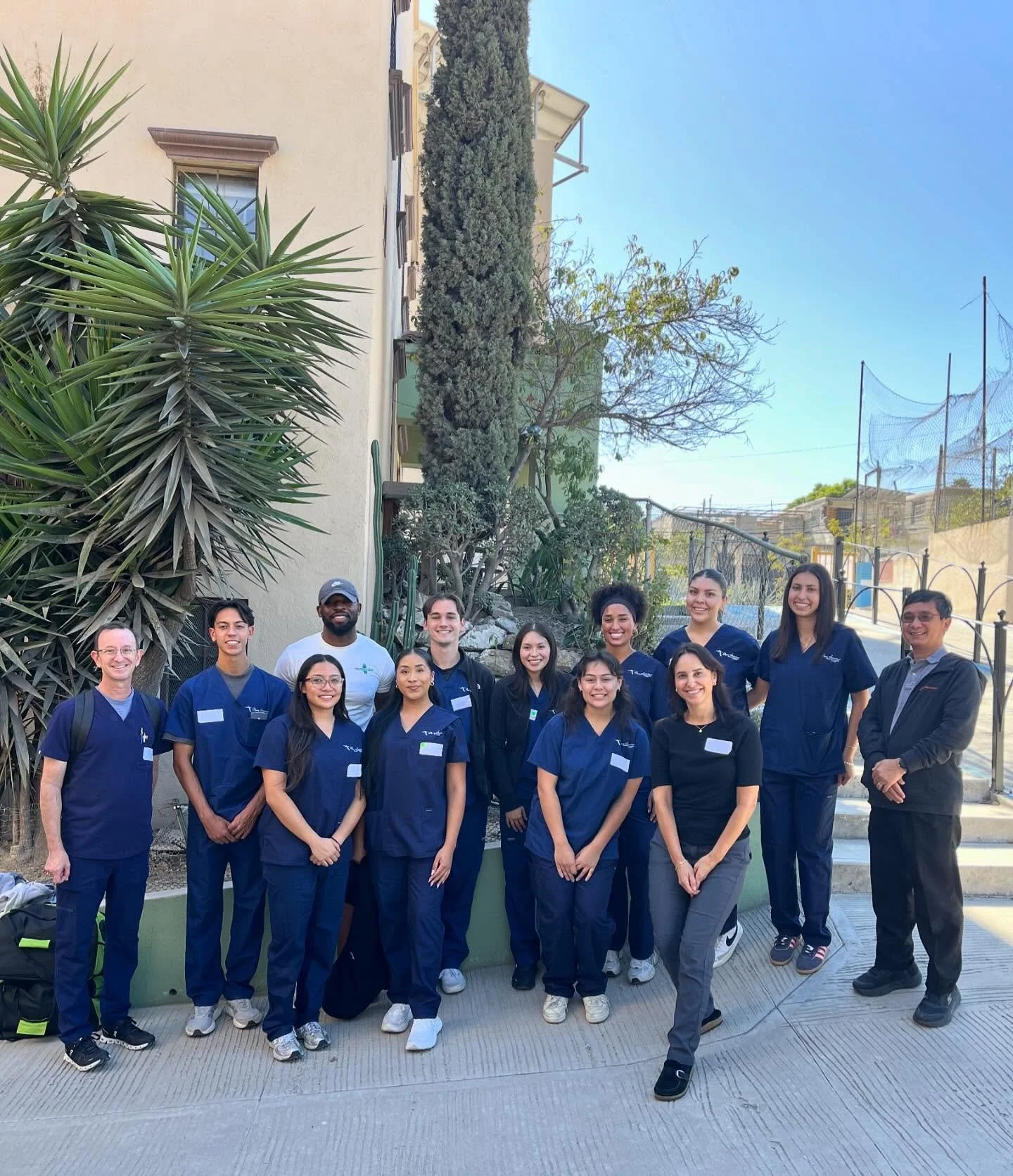 Group photo from the trip to Tijuana with SDSU Flying Samaritans last weekend! Dr. Fuchs and Bosun (PGY-2) helped mentor students and serve the community 🩺🩺 There are many opportunities to participate in these weekend day trips for any resident who