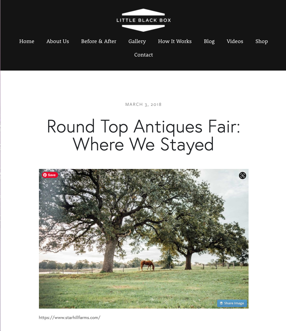 Travel Blog Feature