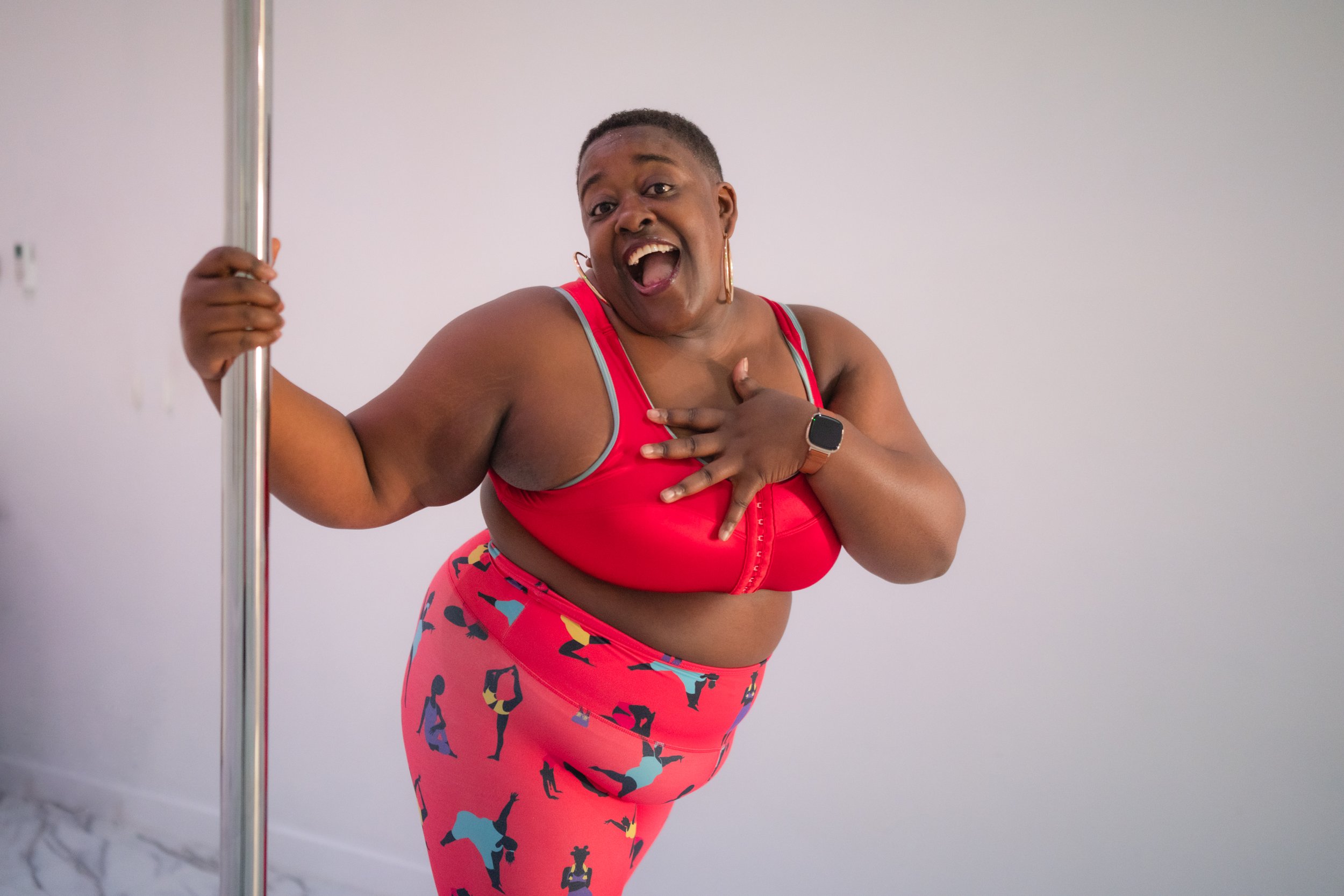 Watch Meet the Plus-Size Pole Dance Fitness Instructor Who's Redefining  What It Means to Be in Shape