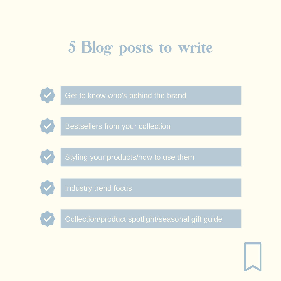 5 Quick Blog Post Topics 👀 SAVE for later!⠀⠀⠀⠀⠀⠀⠀⠀⠀
⠀⠀⠀⠀⠀⠀⠀⠀⠀
Stuck for blog inspiration or not quite sure where to start? Here are 5 blog topics that the vast majority of businesses can utilise and add to their upcoming content plan. You can easily