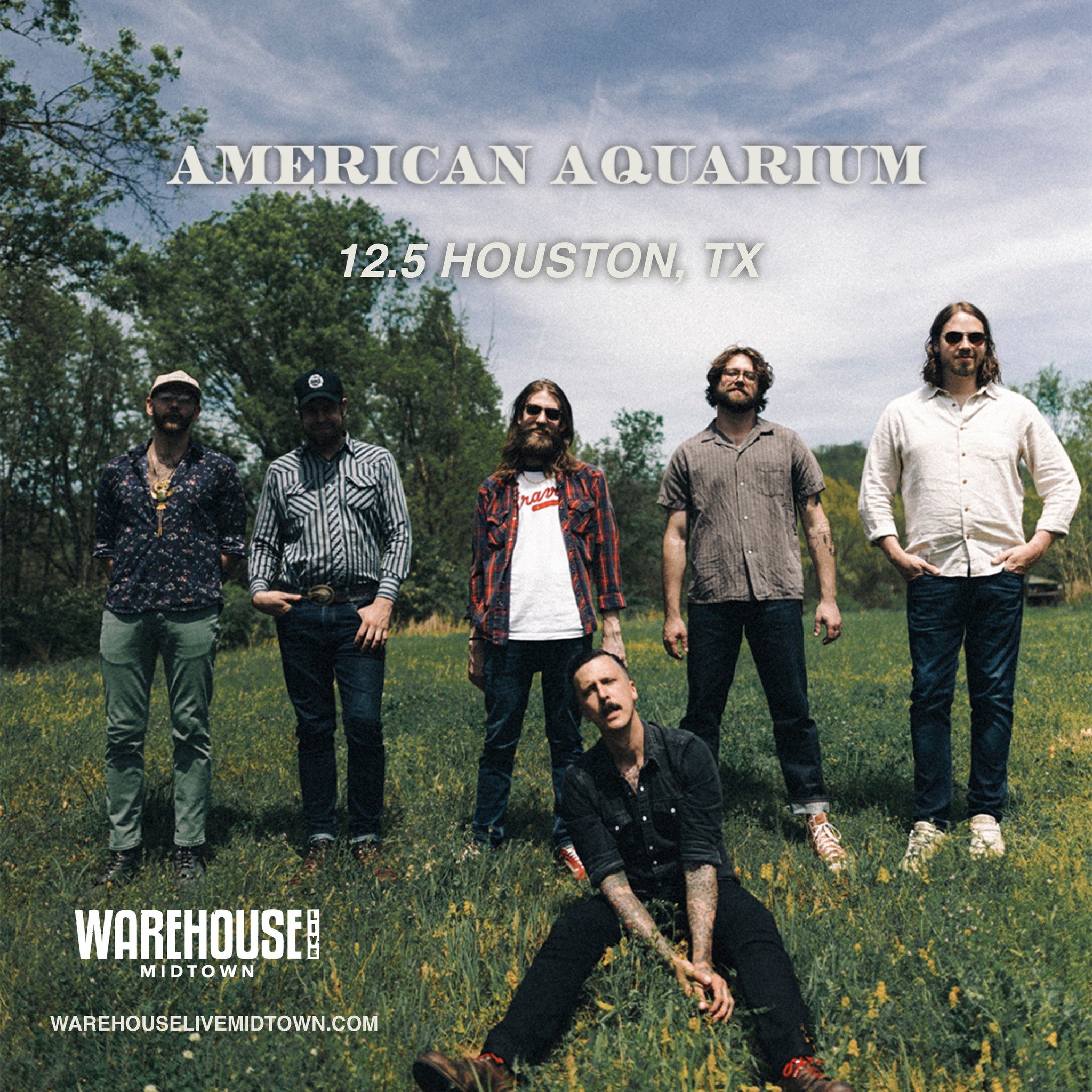 🤠 Now Announcing @americanaquarium comes to Houston Thursday December 5th.  Tickets go on sale Friday May 3rd at 9am CT. For more information go to warehouselivemidtown.com
.
.
#americanaquarium #country #warehouselive #warehouselivemidtown