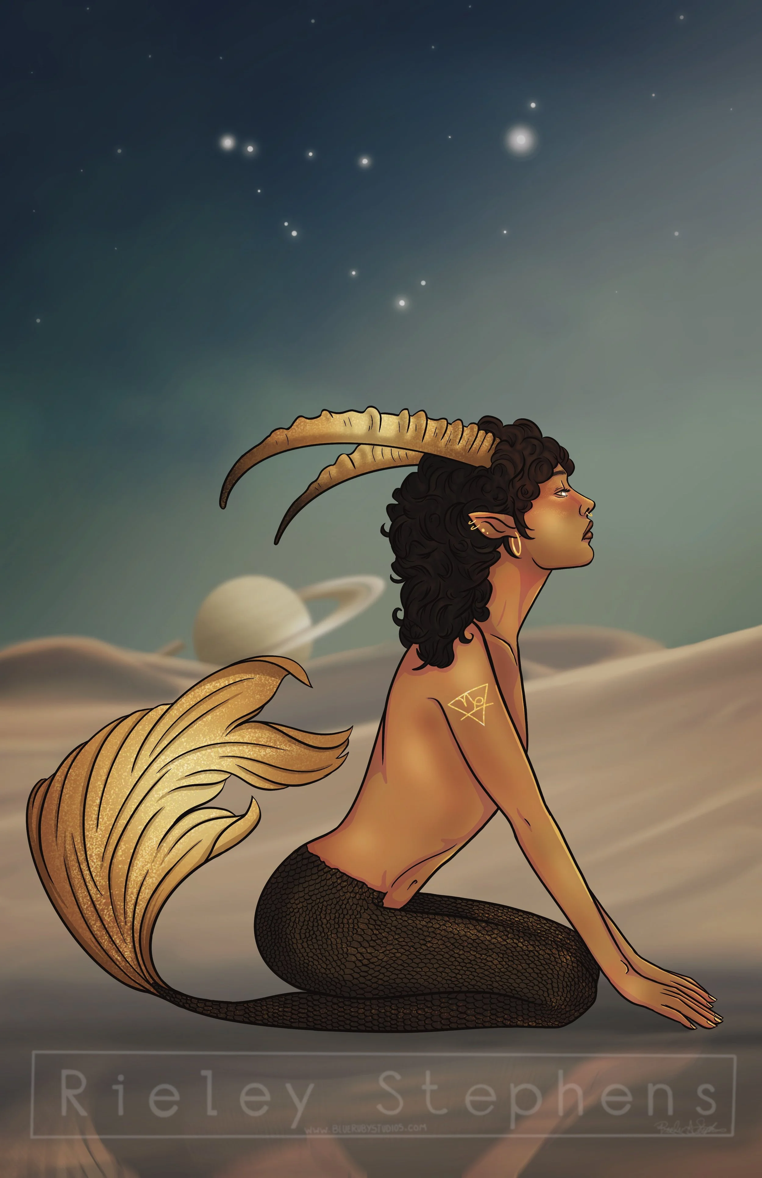 Capricorn-January's Zodiac 2024 Series