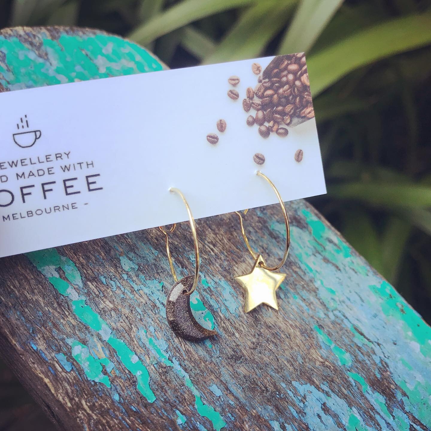 Back in stock! 
Moon, star and coffee 🌙 
#moonjewelry #starjewelry #moonlovers #moonandstars