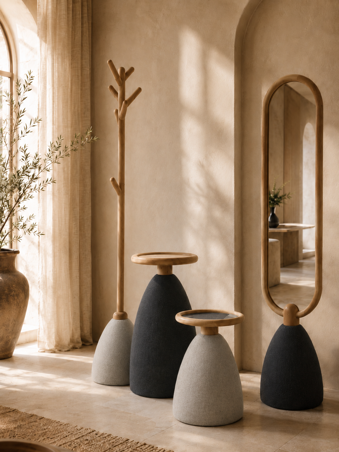 Nara range by French-Australian designer Marie Lefebvre from Atelier Cayelle