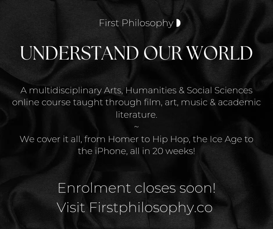 A course that summarises 10 years of our readings, covering: 

Logic &amp; Critical Thinking
Philosophy &amp; Critical Enquiry 
History of Intellectual Thought 
Human Nature, Psychology &amp; Emotions 
Knowledge &amp; Education 
History &amp; Philoso