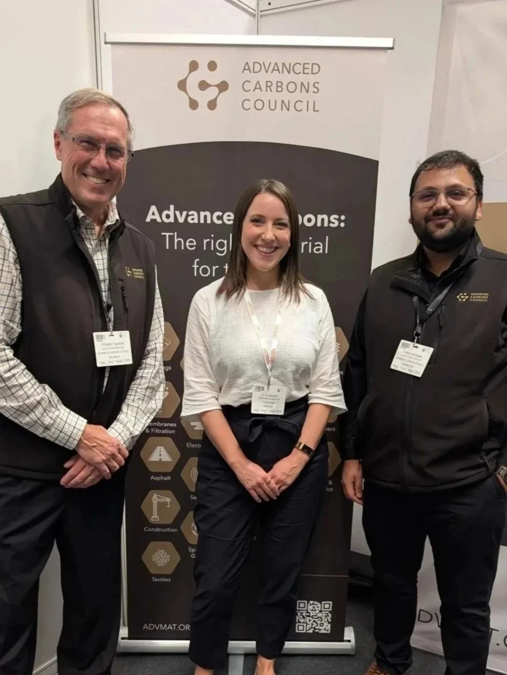 Levidian's Ellie Galanis speaks at key advanced materials events