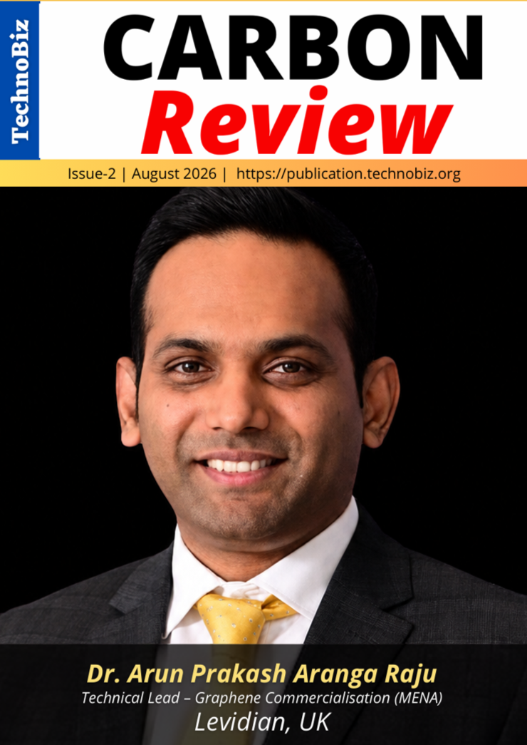 Levidian’s Arun Prakash Aranga Raju featured in Carbon Review