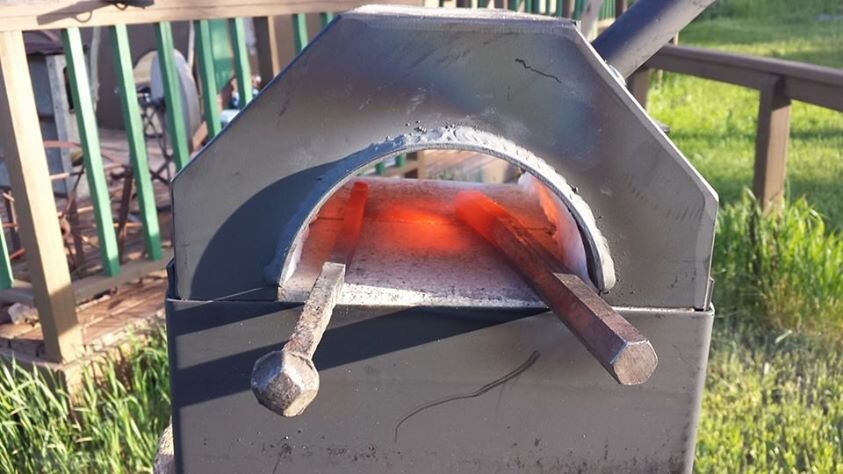 Stock in the gas forge