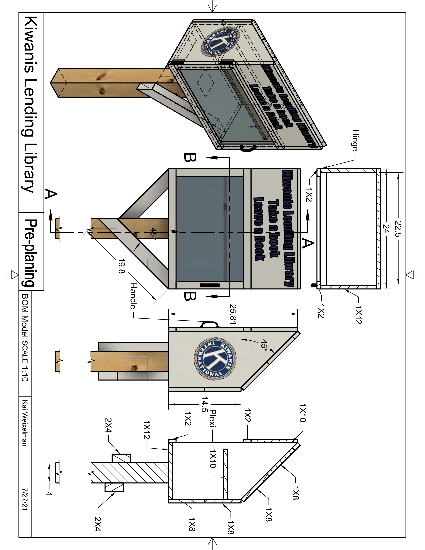 Lending library plans