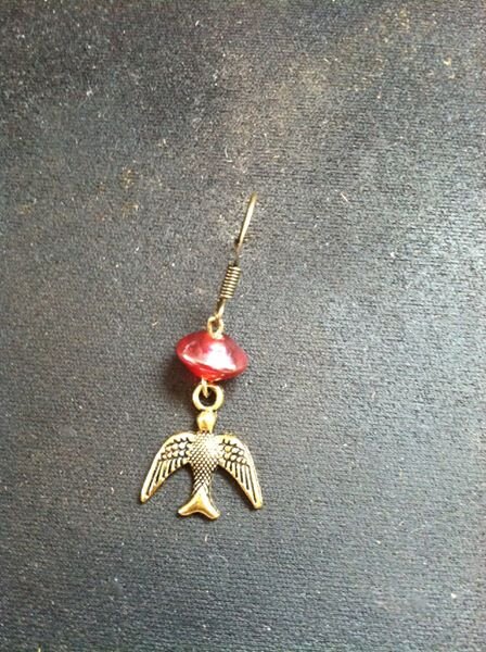 Bird earring