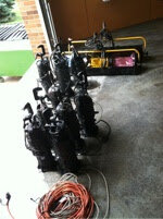 Prepping for load out