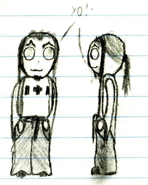 Comic strip designs 2008 pencil on paper