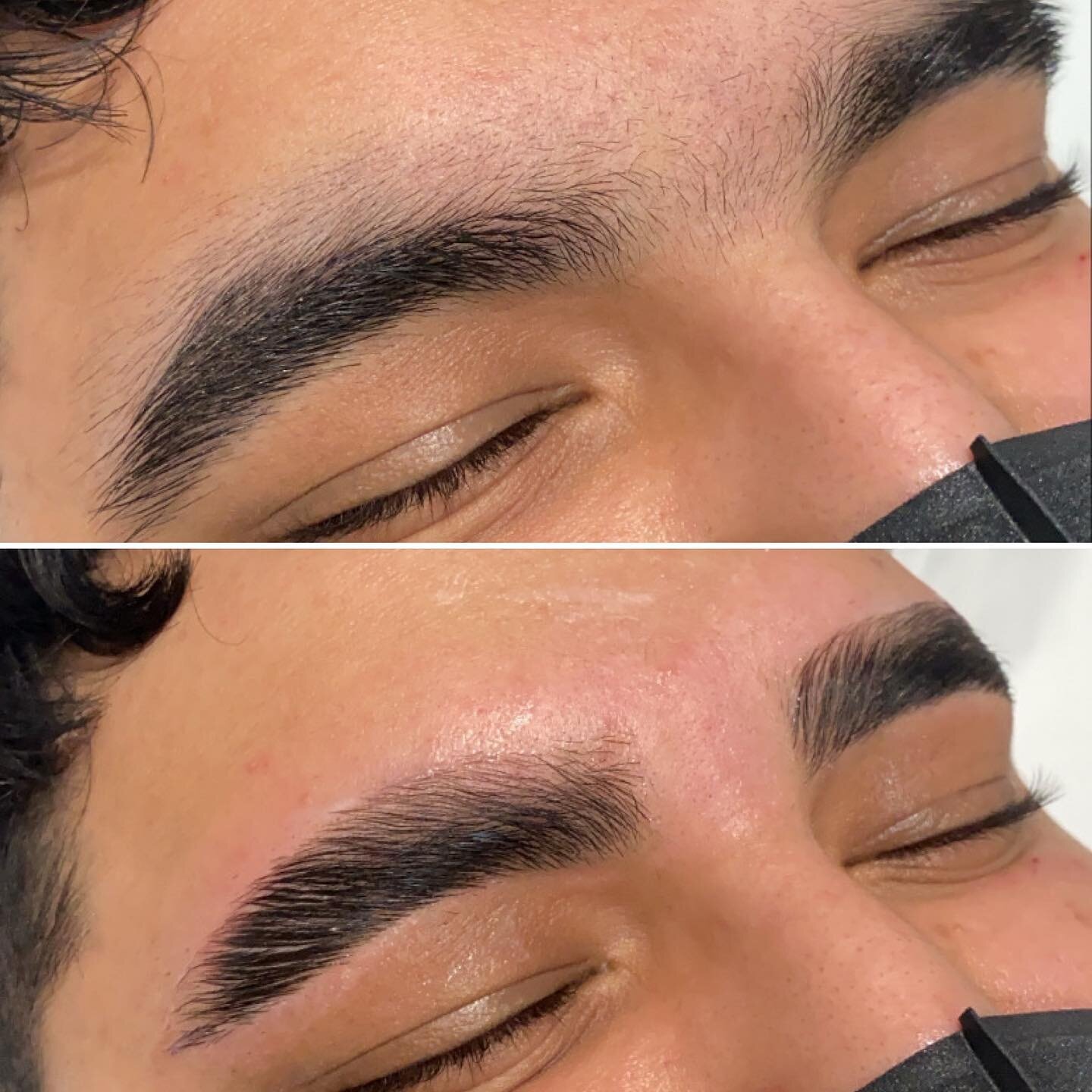 Brow transformation !! Loved creating these with @airliftyourlashes !! 
.
.
.
.
.
.
.
.
.#browlamination #browsofinstagram #browday #bigbrows #mumsofinstagram #dadsofinstagram #boybrows