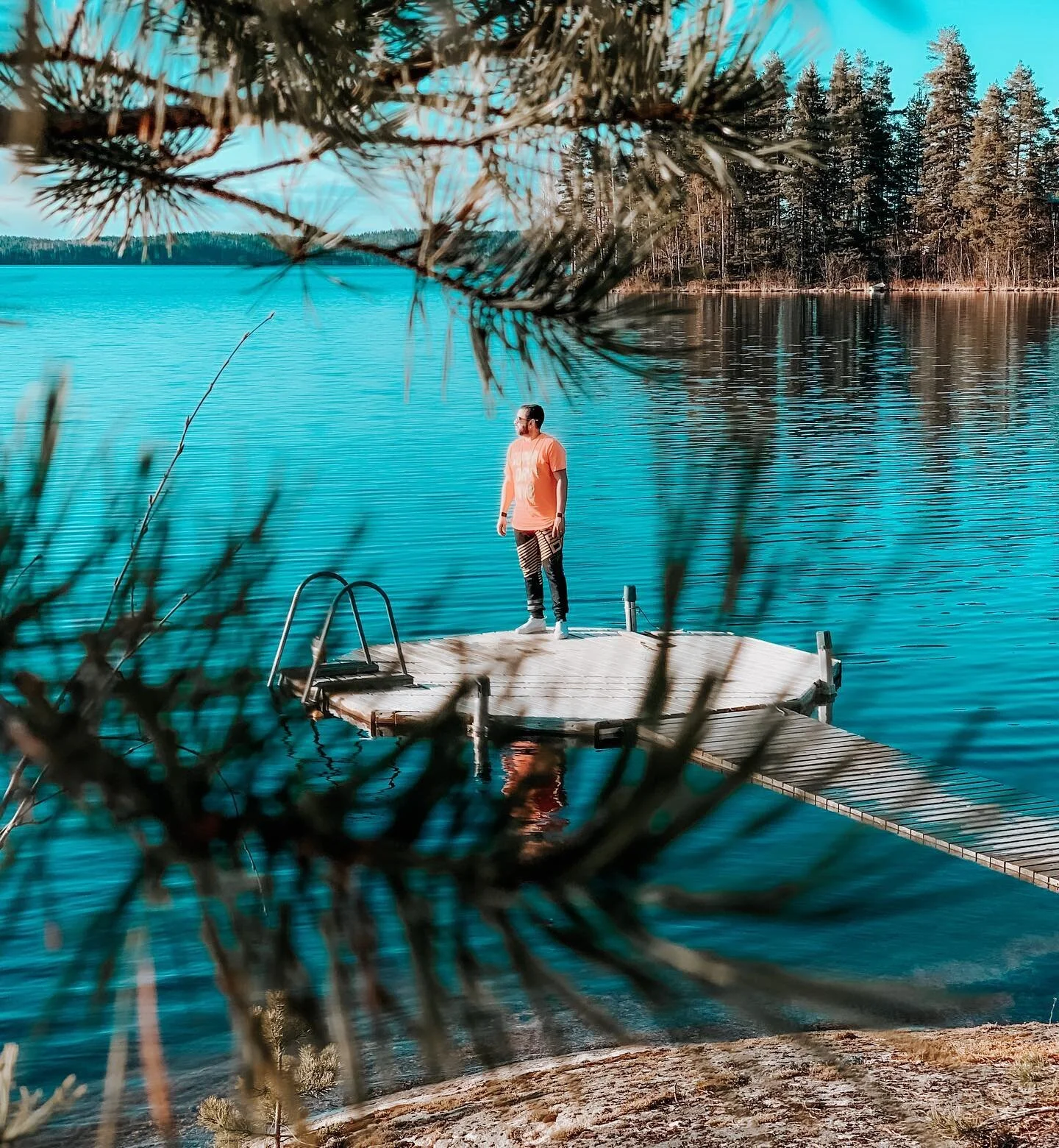 In peace, in nature, with the sound of it composing the theme while contemplating the God&rsquo;s creation!
#nature #summercottage, #photography, #picoftheday, #landscapephotography #freddypreset #finlandnature #travelphoto #bluewaters