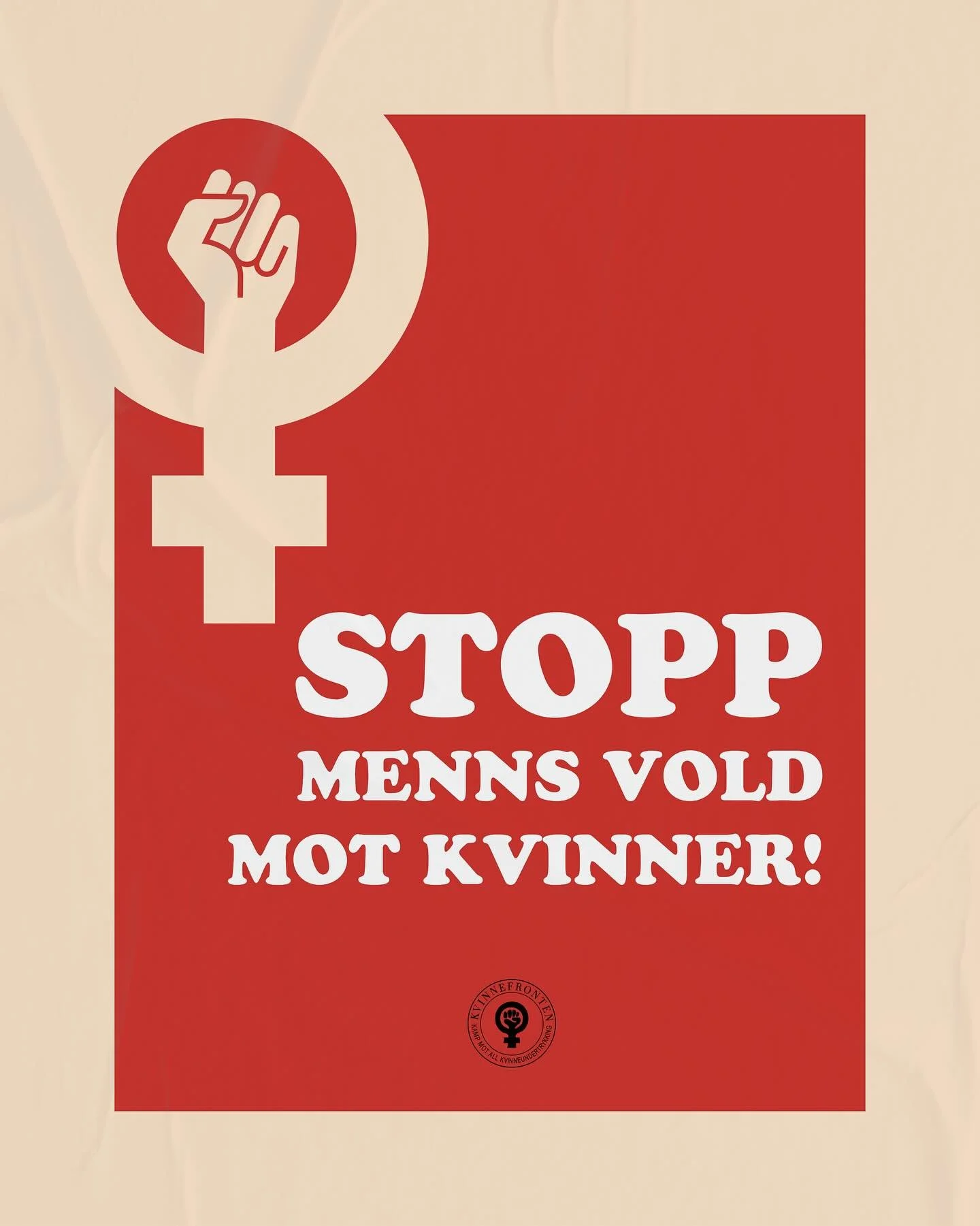 ❗️Forrige uke kom WHO med en rapport som viser at 1 av 3 kvinner i verden utsettes for vold. Disse talla har st&aring;tt stille i 25 &aring;r!

❕Menns vold mot kvinner er et globalt problem, som ogs&aring; er utbredt i Norge. Hvert fjerde drap i Norg