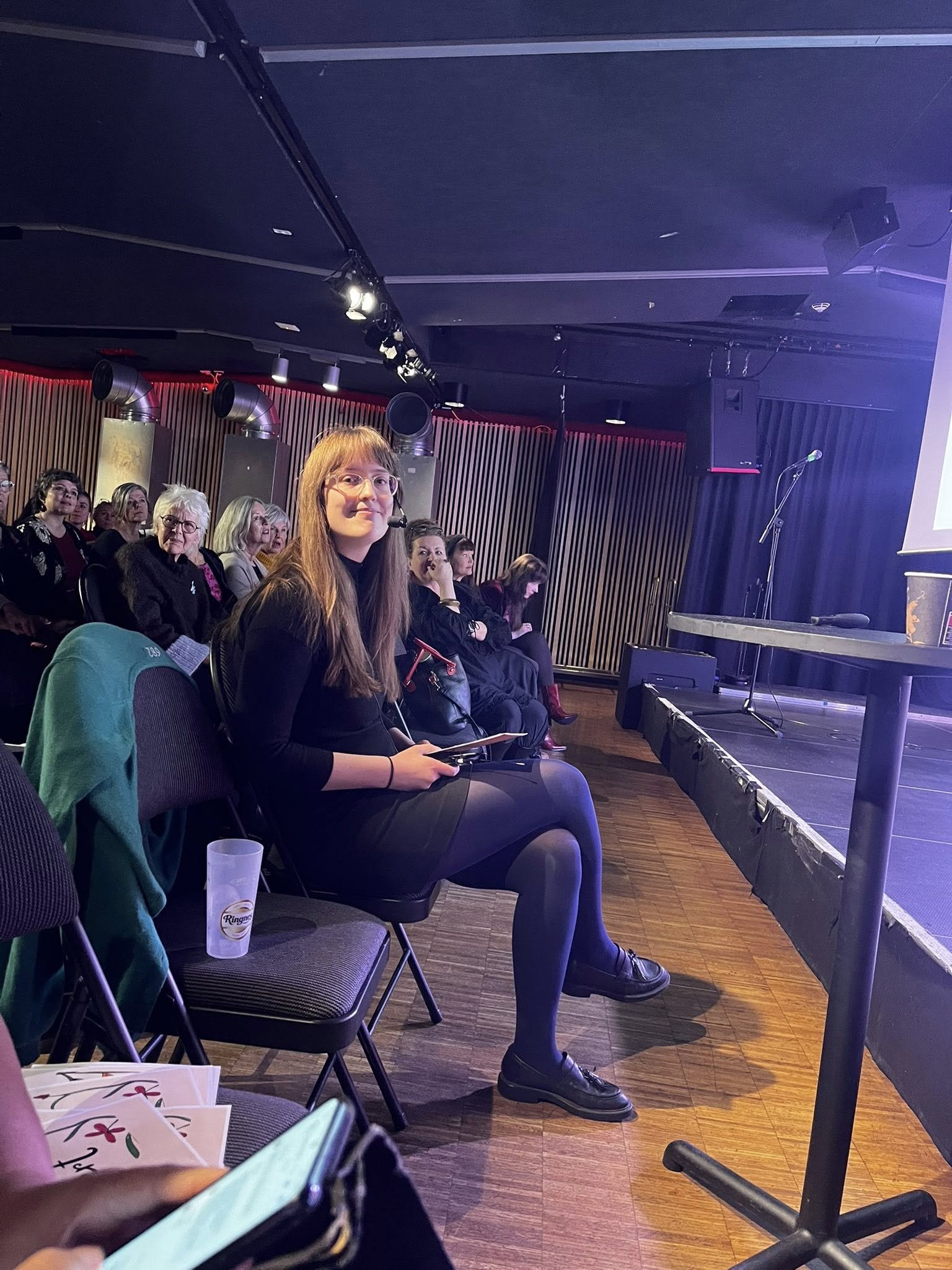 Konferansier Mina Jørgensen Bergem