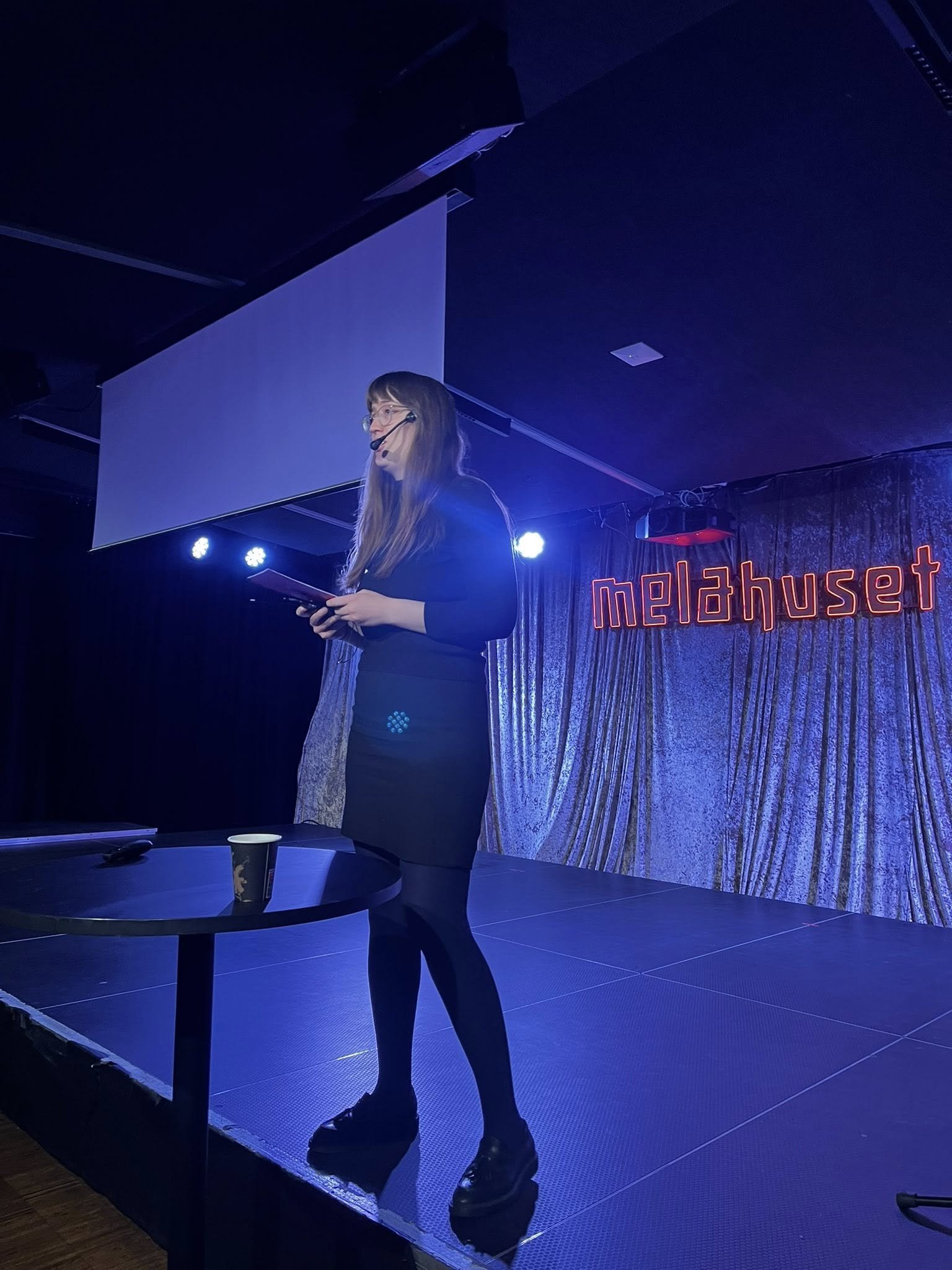 Konferansier Mina Jørgensen Bergem