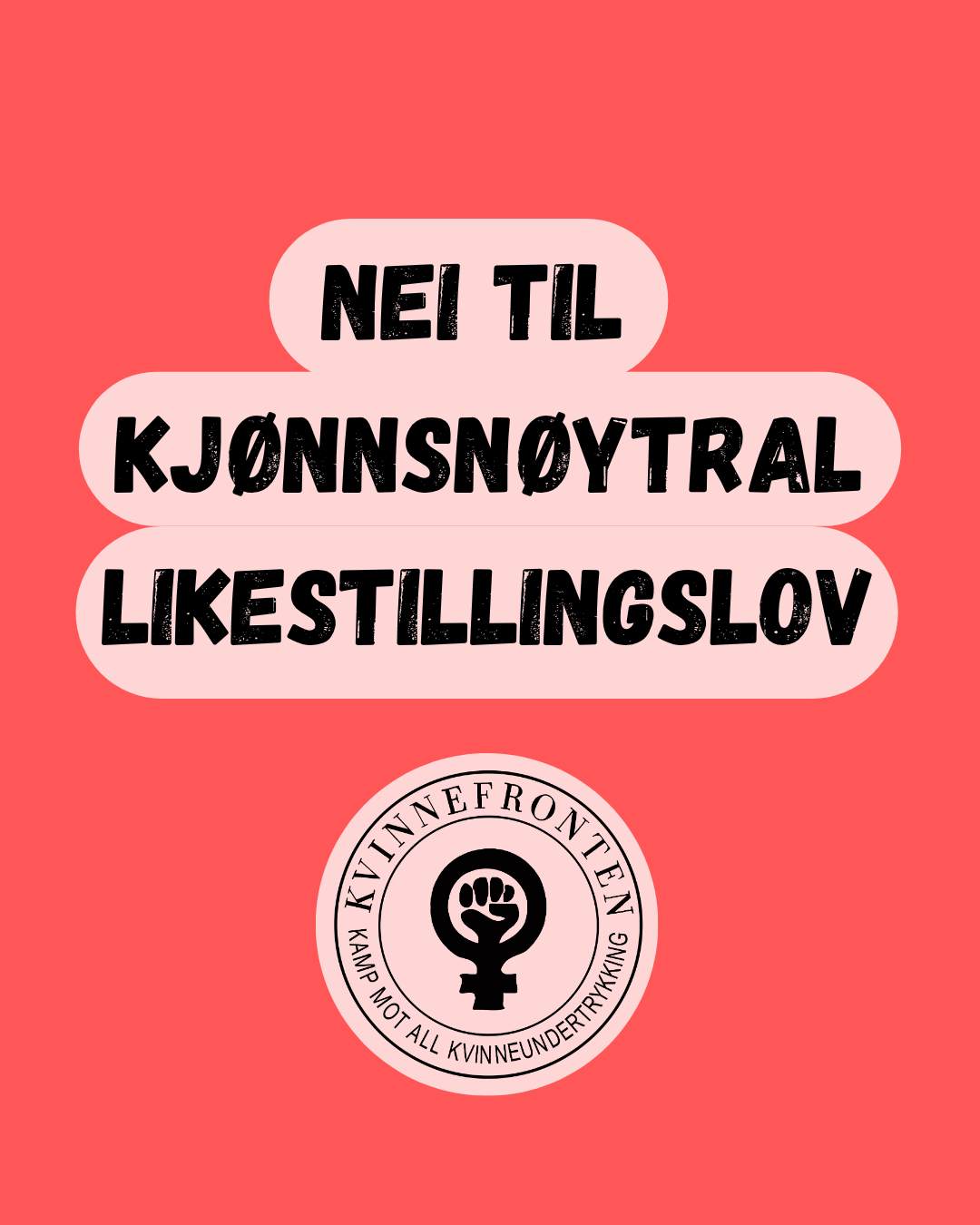 Høringssvar: Om kjønnsnøytral likestillings- og diskrimineringslov