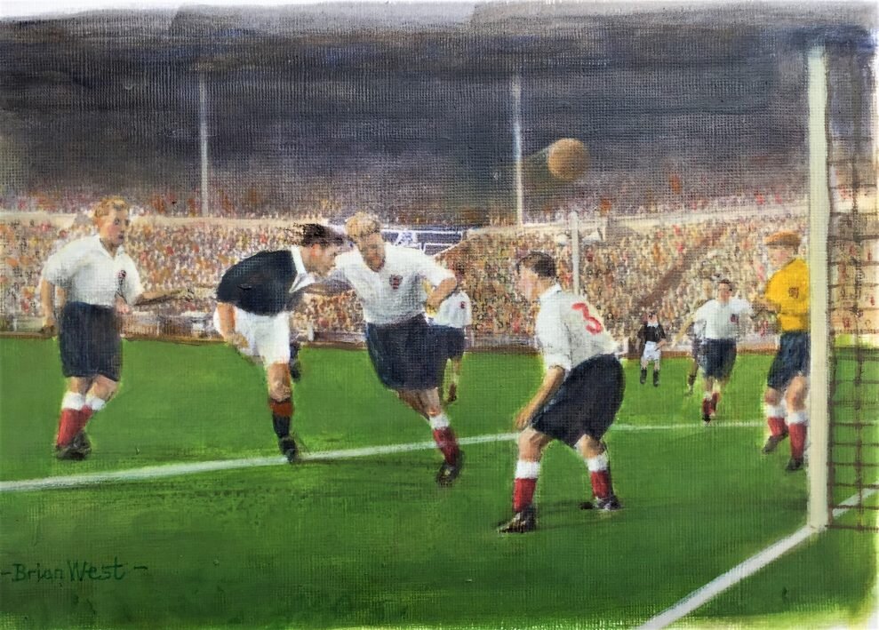 England v Scotland at Wembley 1951