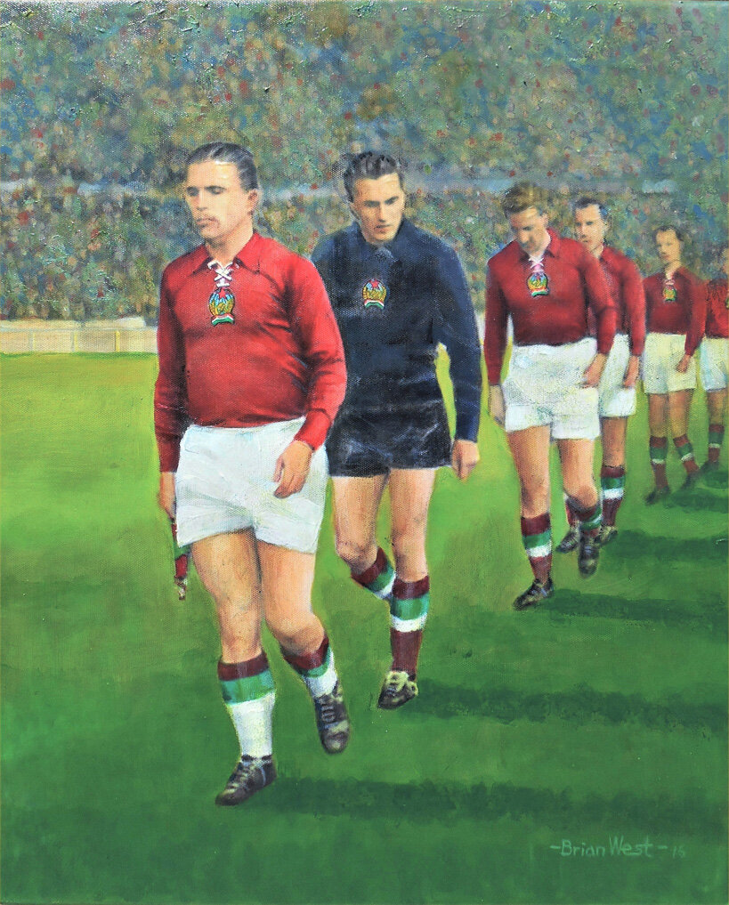 MAGNIFICENT MAGYARS OF 1953 … Puskas, Grosics, Lorant &amp; Hidegkuti &amp; Hungary team at Wembley