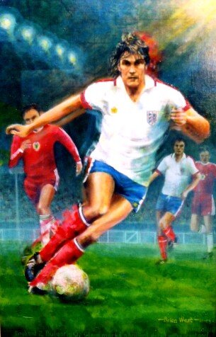 For GLENN HODDLE  -   His Debut For England at Wembley