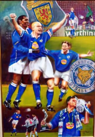 Matt Elliott … captain of Leicester City. ‘Matts Final’