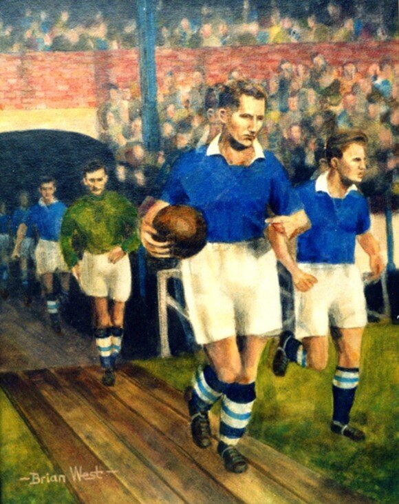 ‘ROYS CHAMPIONS 1955’ - For Roy Bentley of Chelsea &amp; England