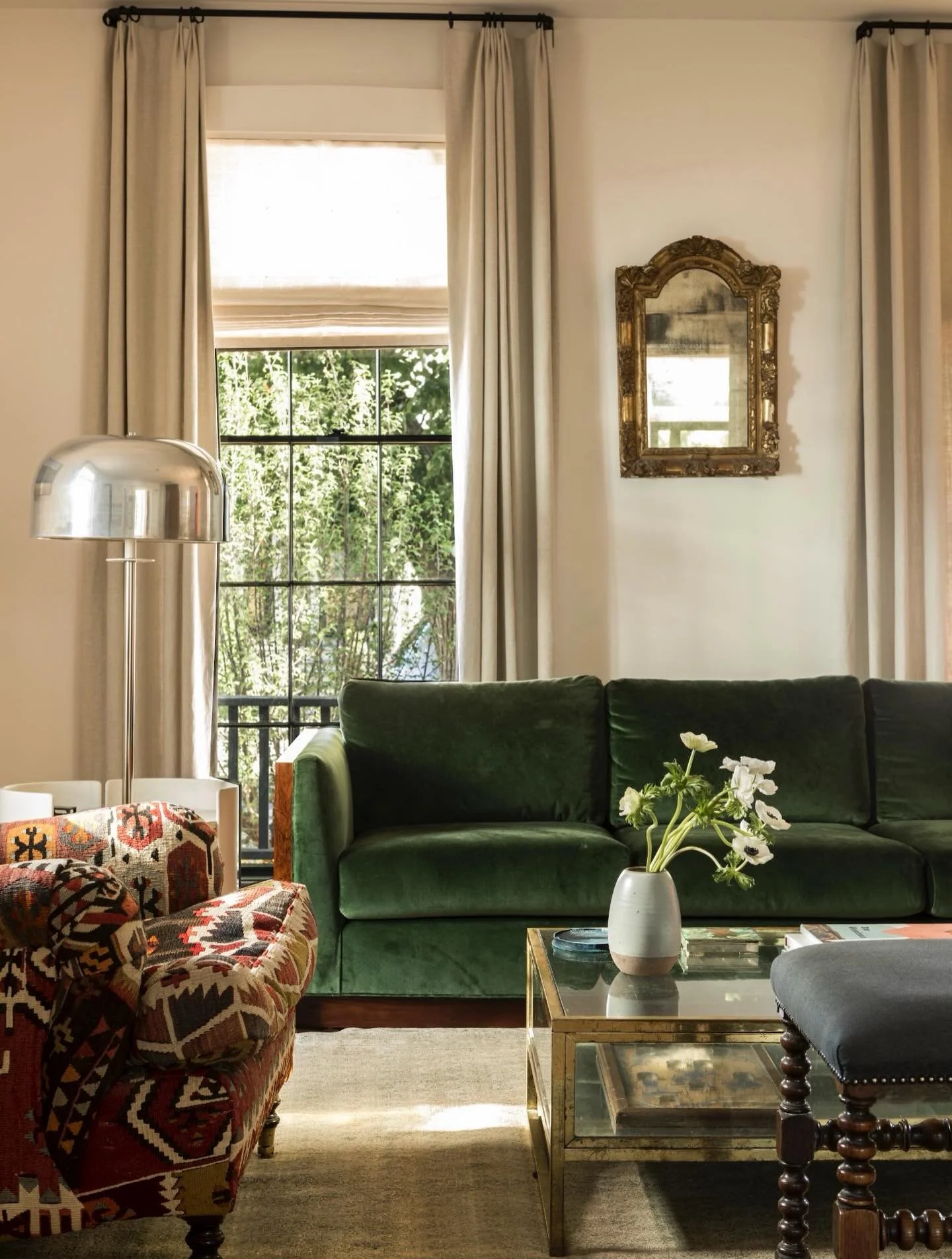 Happy St Patrick&rsquo;s Day! This green couch is a great place to sit to avoid being pinched.