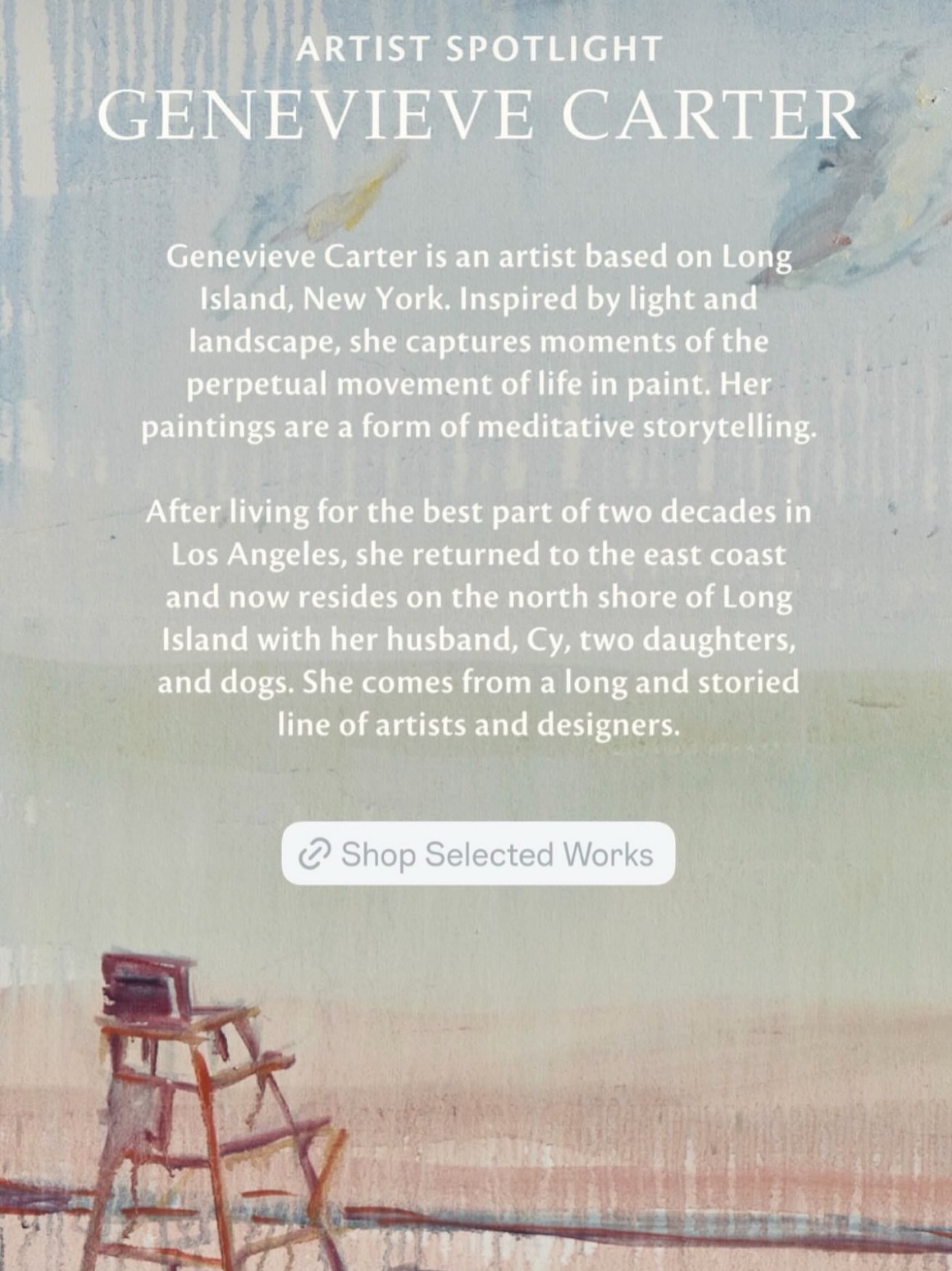 Honored to have an Artists Spotlight @nickeykehoe. Such kind words and so honored to have pieces hanging on their walls. Cheers to their generosity of creative spirit.
