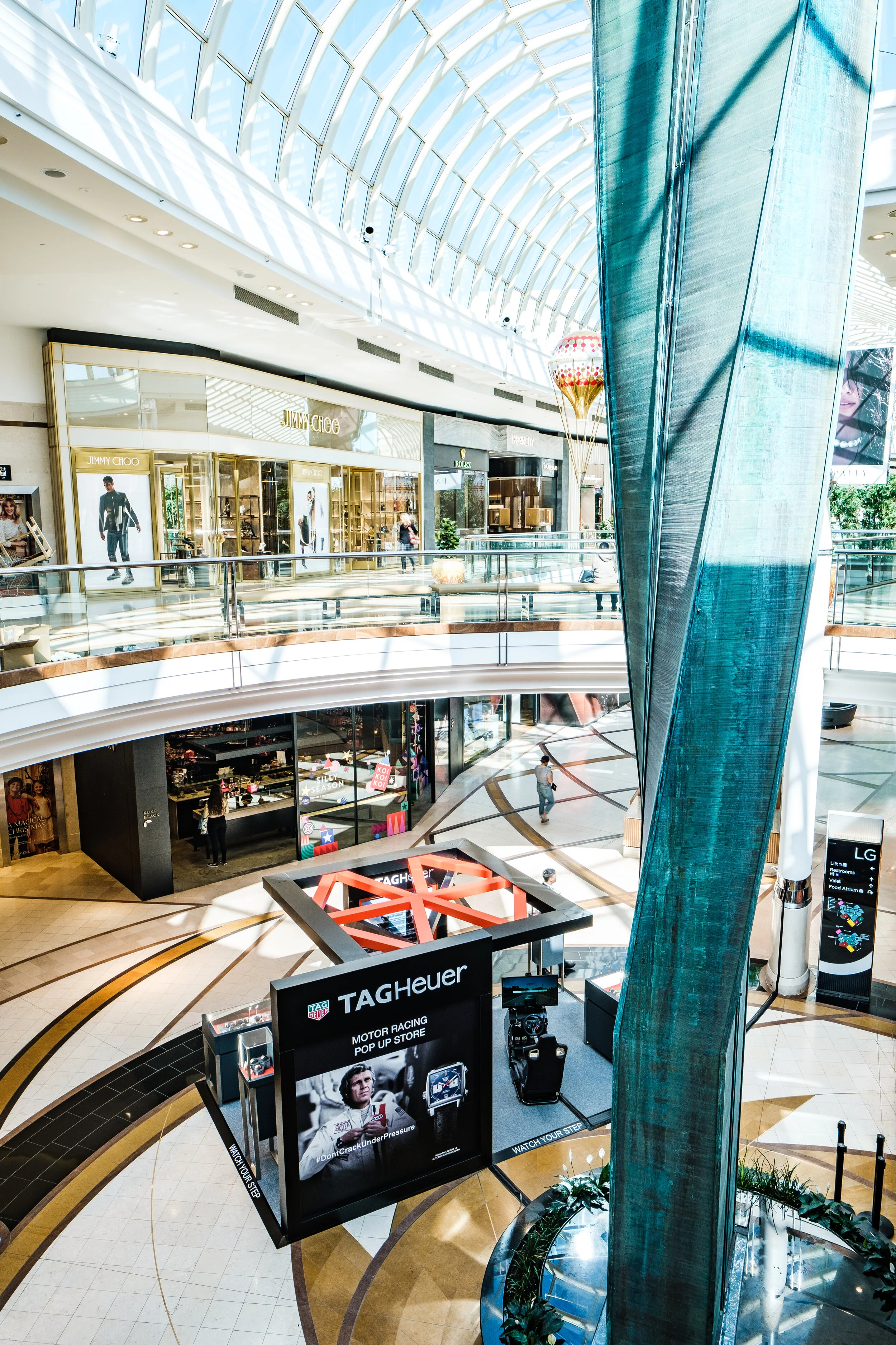 Bespoke Pop Up Activation Stand designed and built by COLAB DESIGN GROUP Pty Ltd