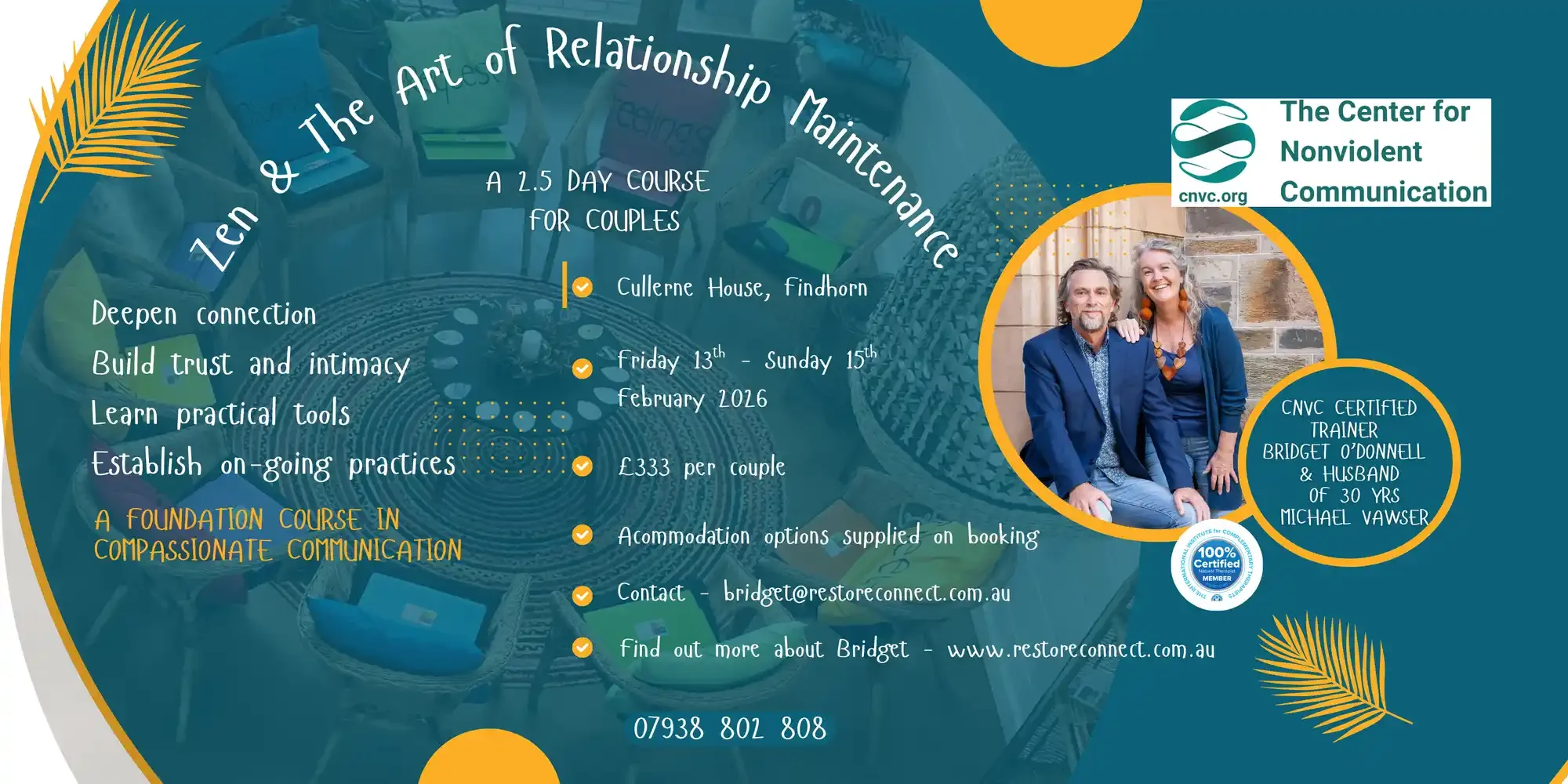 Zen & The Art of Relationship Maintenance - a Valentine's Day Workshop for Couples